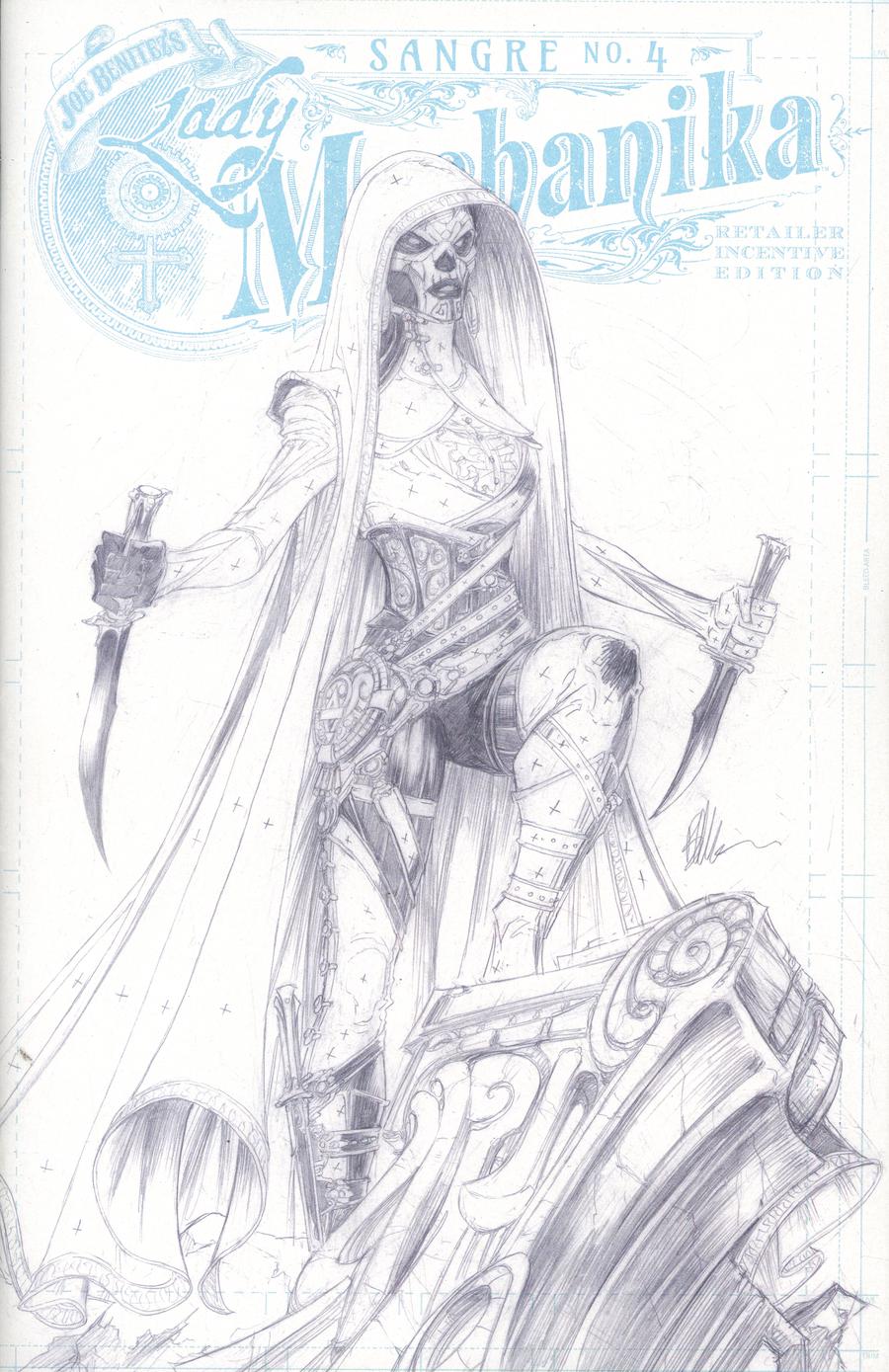 Lady Mechanika Sangre #4 Cover C Incentive Joe Benitez Variant Cover