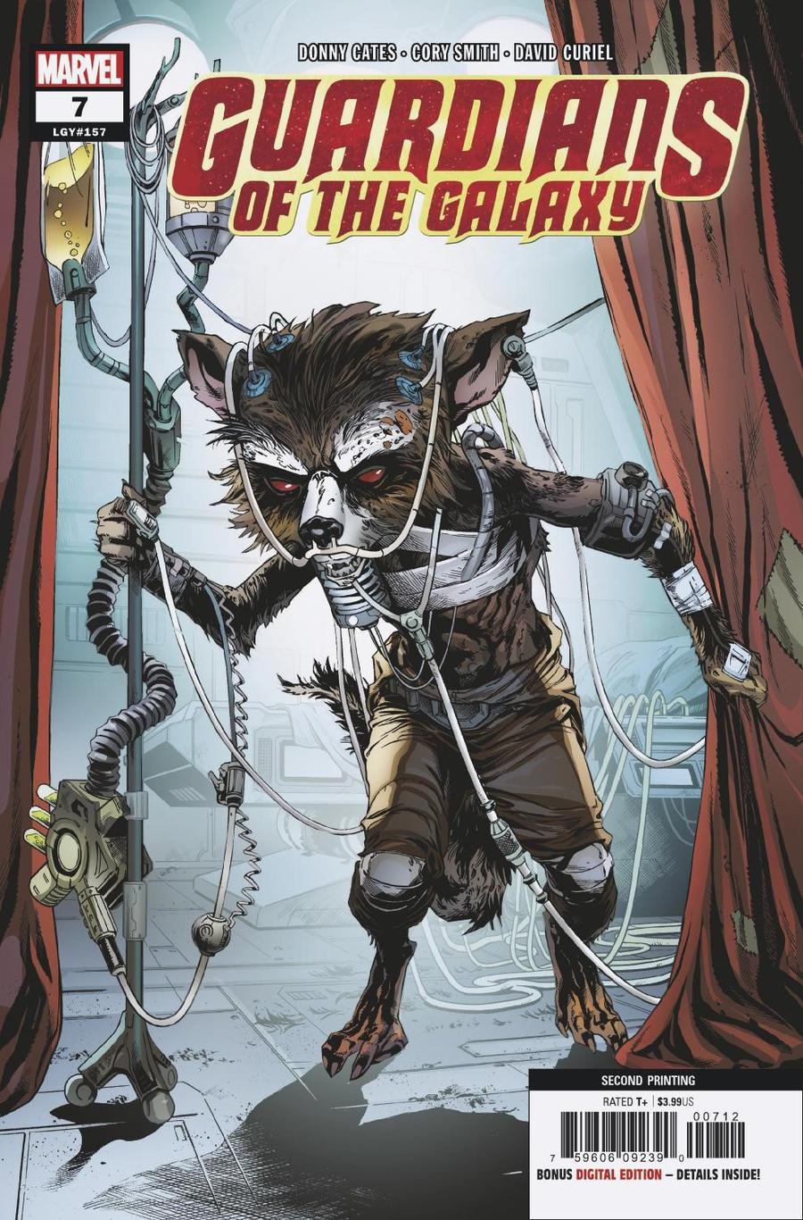 Guardians Of The Galaxy Vol 5 #7 Cover D 2nd Ptg Variant Cory Smith Cover