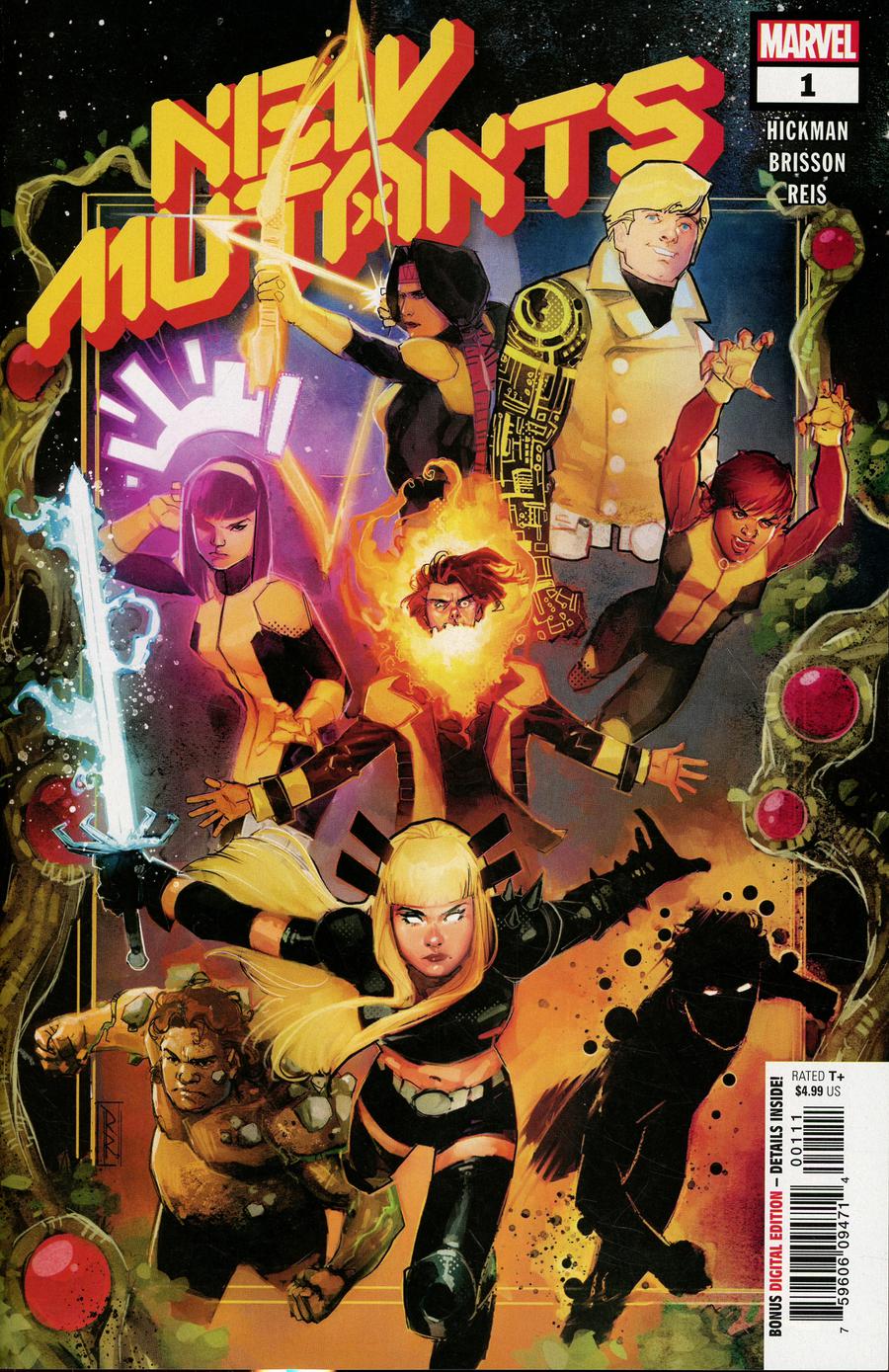 New Mutants Vol 4 #1 Cover A 1st Ptg Regular Rod Reis Cover (Dawn Of X Tie-In)