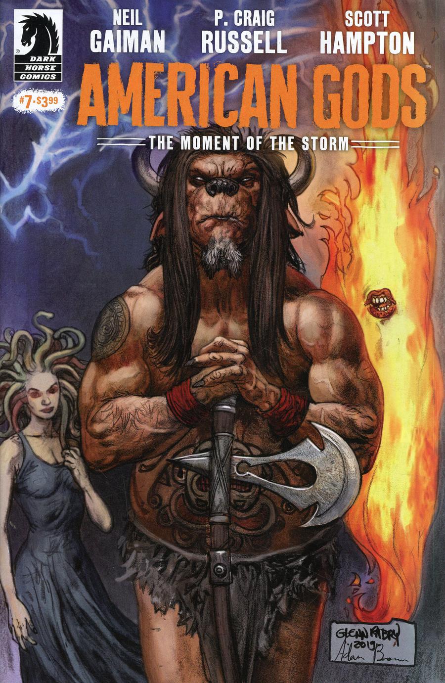 American Gods Moment Of The Storm #7 Cover A Regular Glenn Fabry Cover