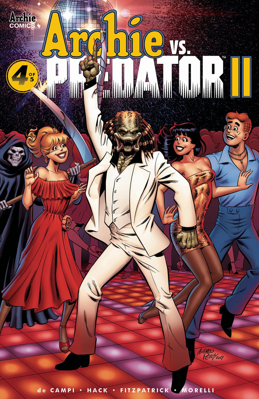 Archie vs Predator II #4 Cover F Variant Andrew Pepoy & Laura Martin Cover