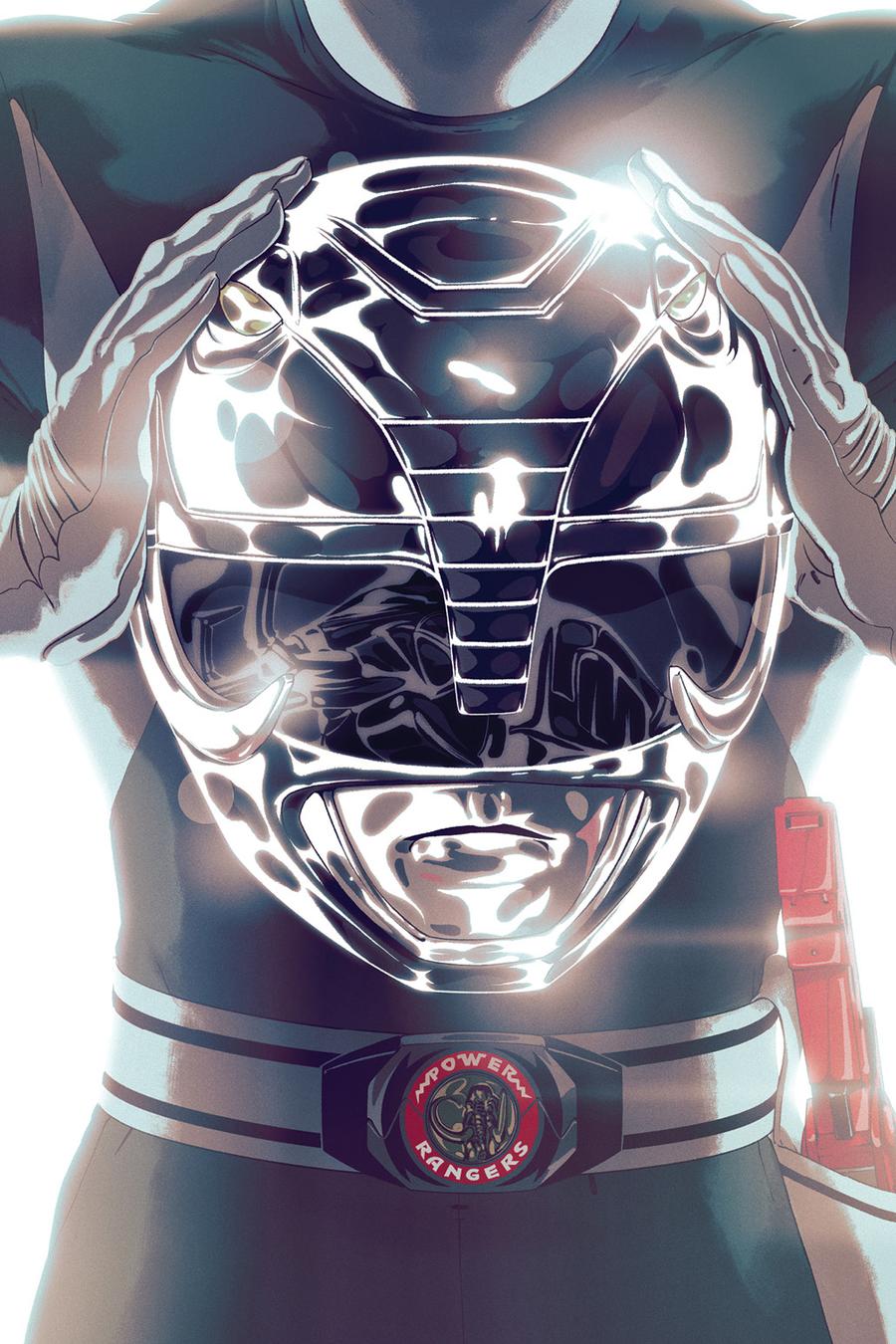 Mighty Morphin Power Rangers (BOOM Studios) #45 Cover B Variant Goni Montes Foil Cover