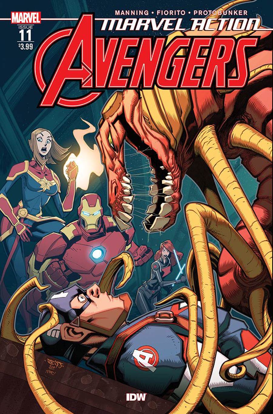 Marvel Action Avengers #11 Cover A Regular Marcio Fiorito Cover