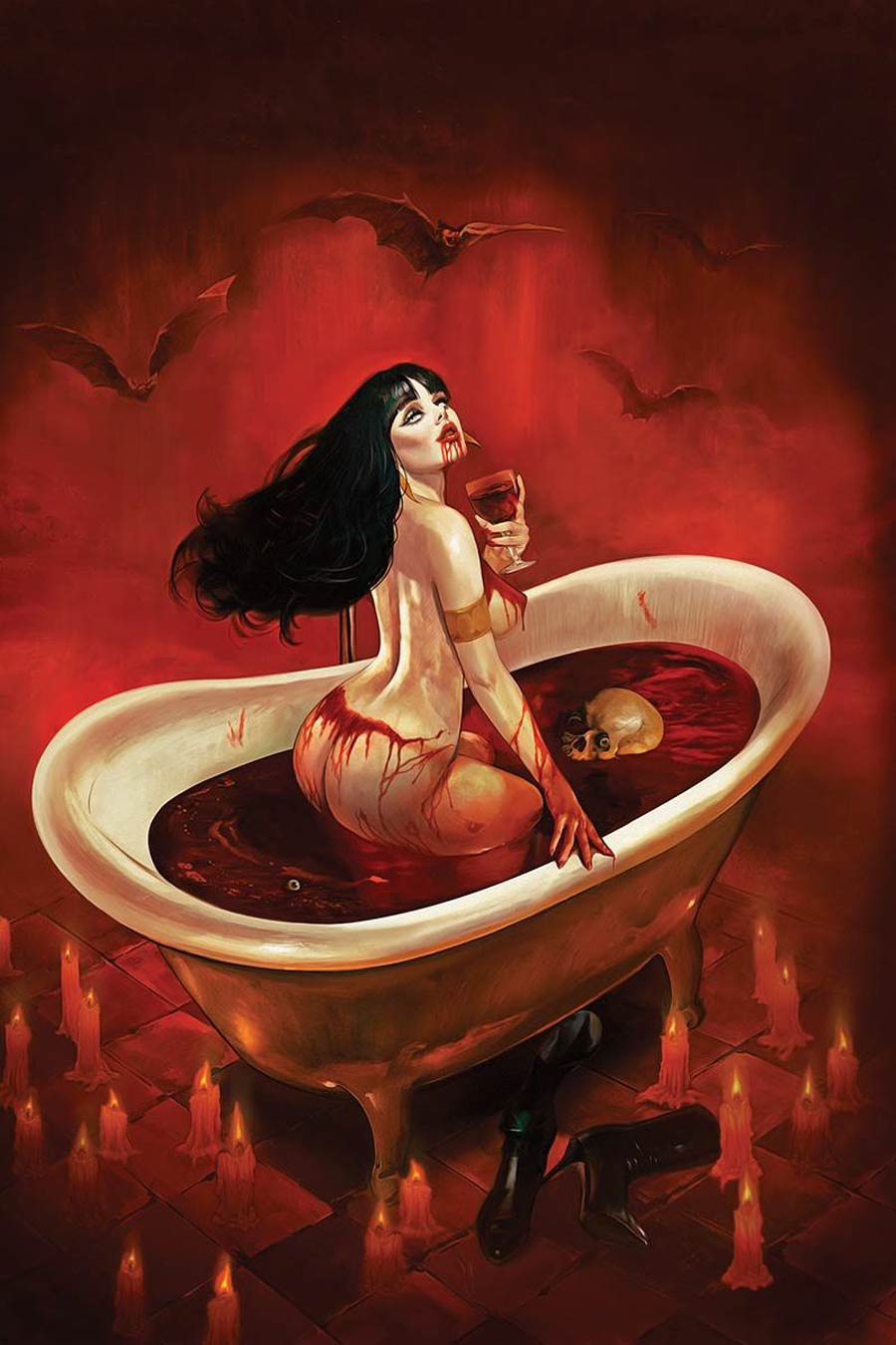 Vampirella Vol 8 #5 Cover S Limited Edition Fay Dalton Virgin Cover