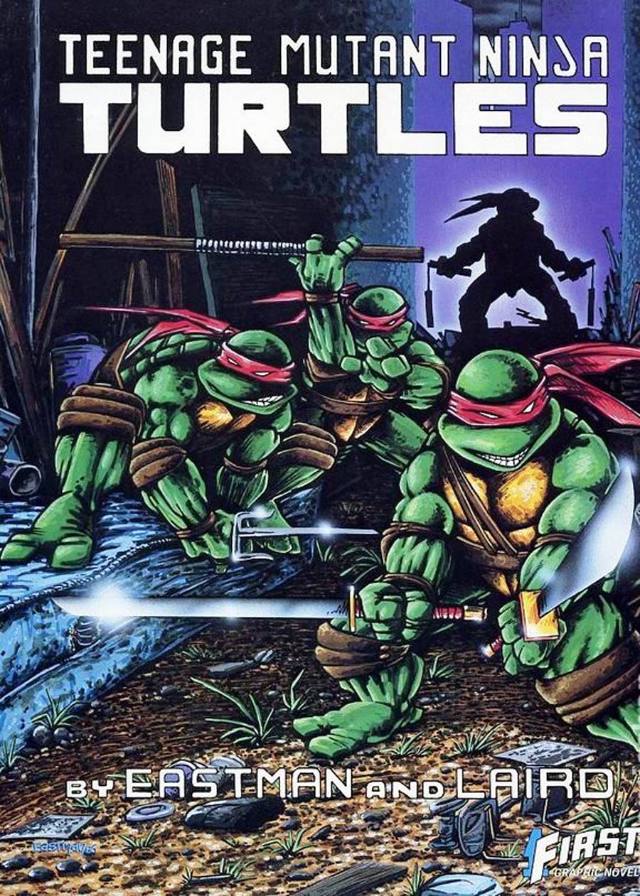 Teenage Mutant Ninja Turtles (First Graphic Novel) TP Book I Cover B 2nd And Later Ptgs