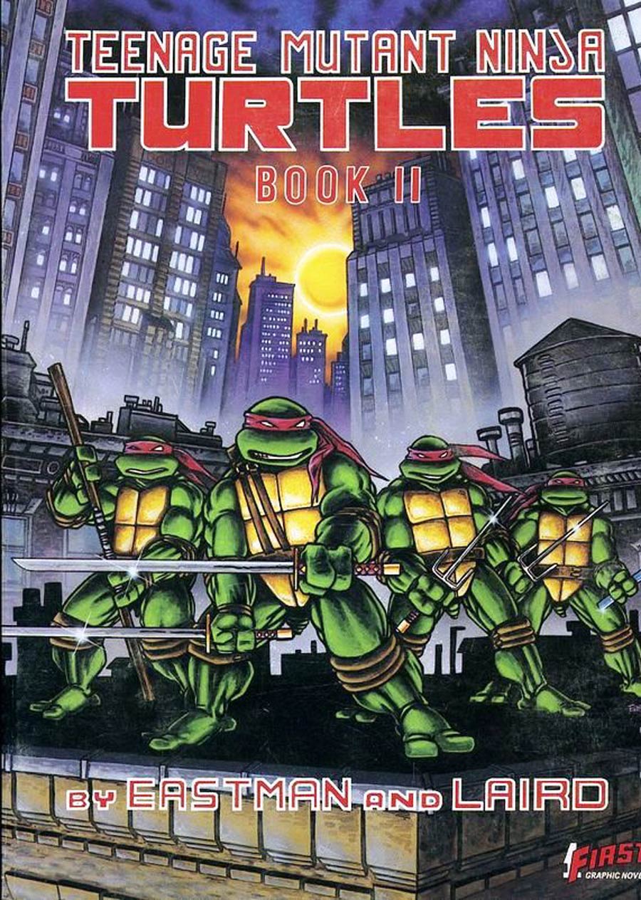 Teenage Mutant Ninja Turtles (First Graphic Novel) TP Book II Cover B 2nd And Later Ptgs