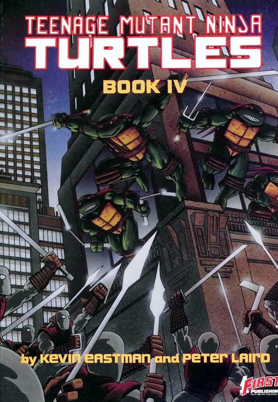 Teenage Mutant Ninja Turtles (First Graphic Novel) TP Book IV Cover B 2nd And Later Ptgs