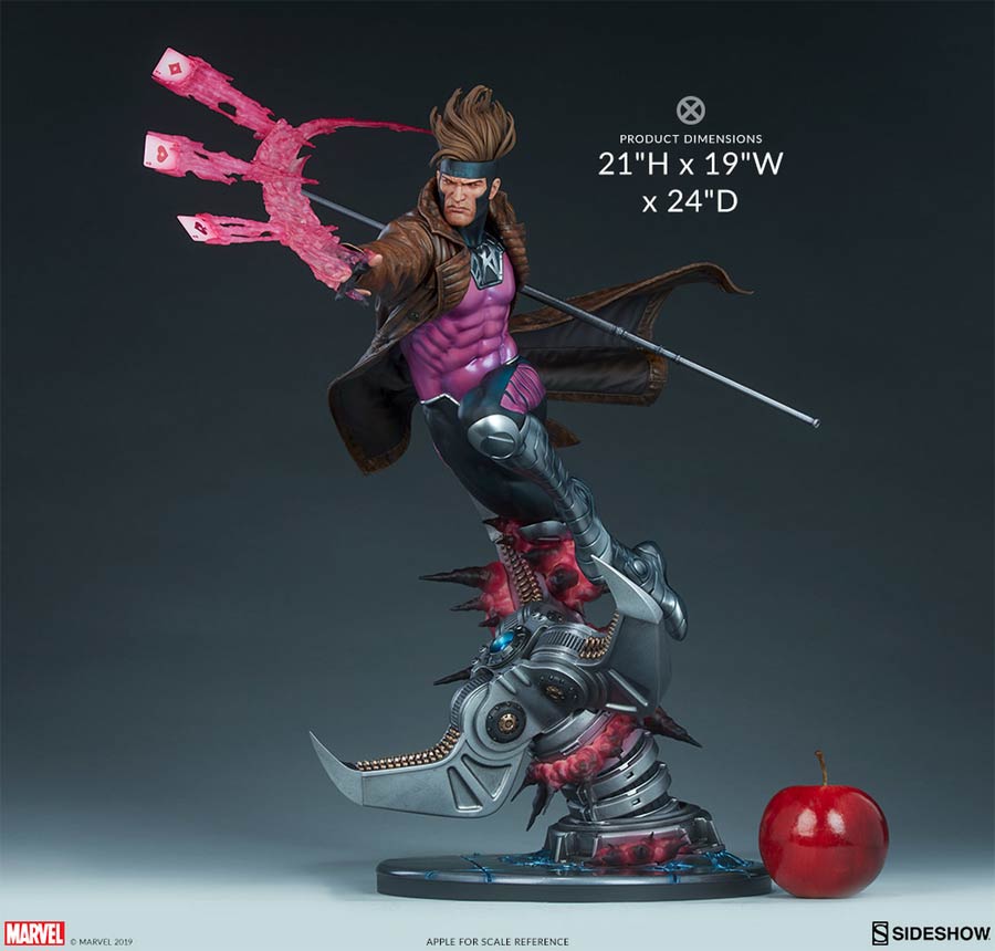 Gambit Maquette Statue