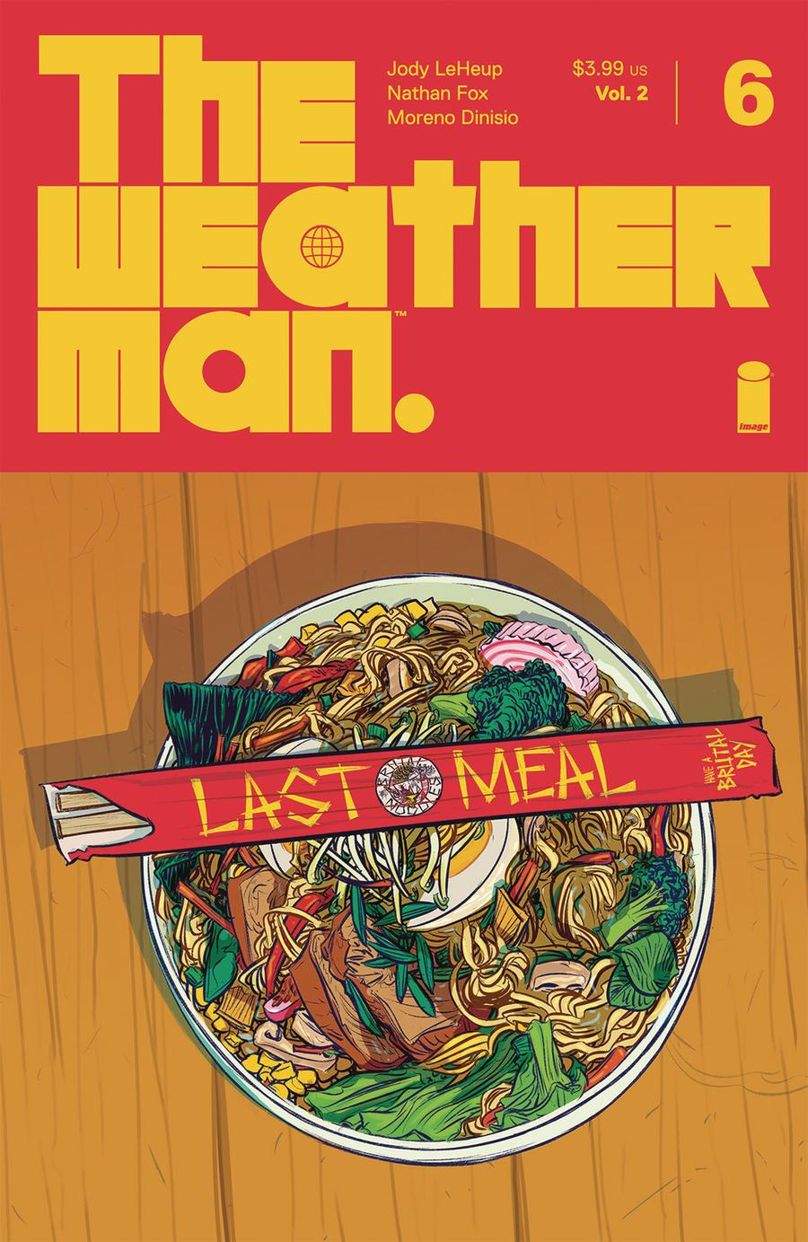 Weatherman Vol 2 #6 Cover A Regular Nathan Fox Cover