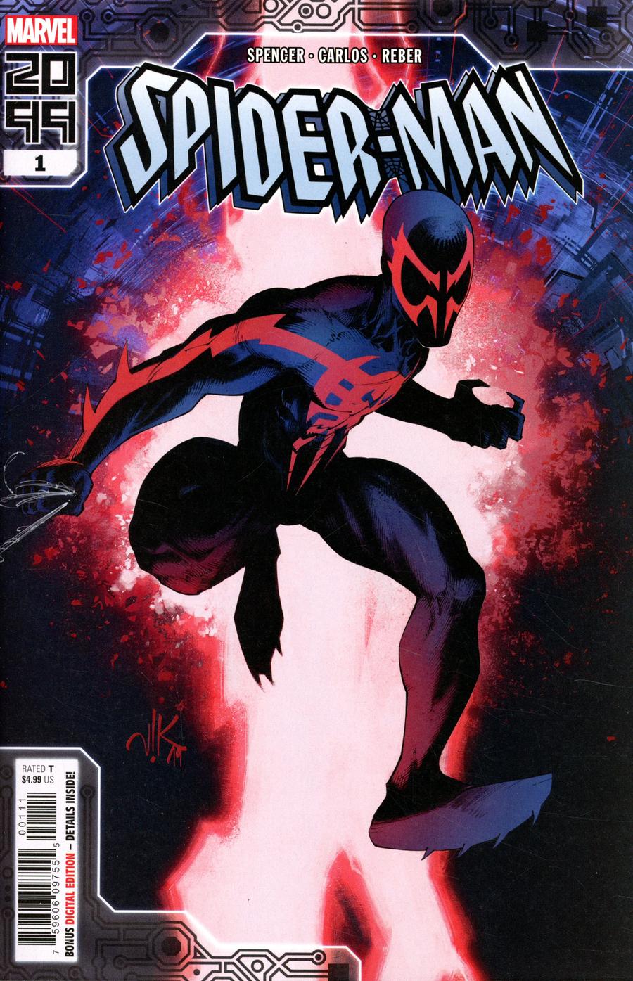 Spider-Man 2099 One Shot Cover A Regular Viktor Bogdanovic Cover