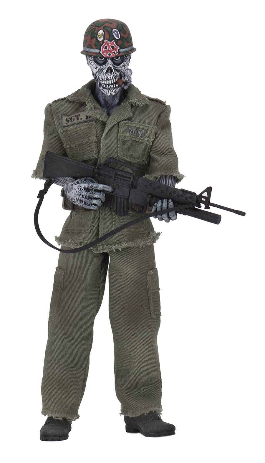 S.O.D. Sgt D 8-Inch Retro Action Figure - RESOLICITED