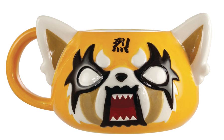 Angry Aggretsuko Figural Mug