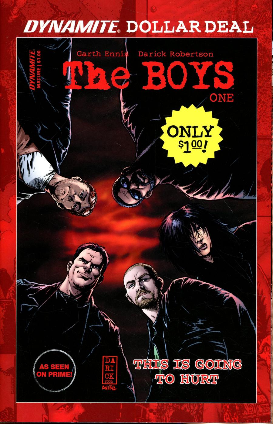 Boys #1 Cover C Dynamite Dollar Edition