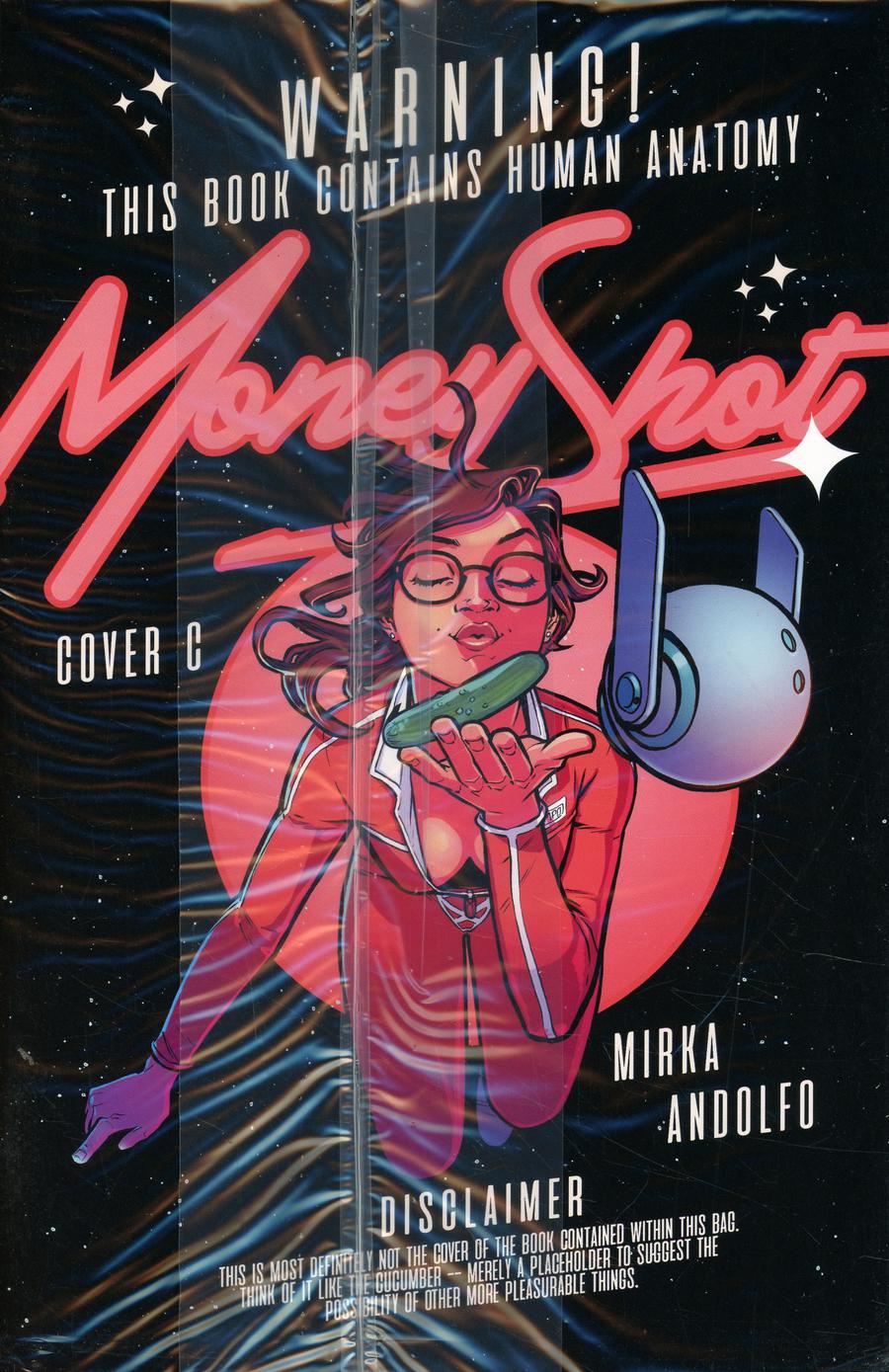 Money Shot #1 Cover C Variant Mirka Andolfo Black Bag Cover With Polybag