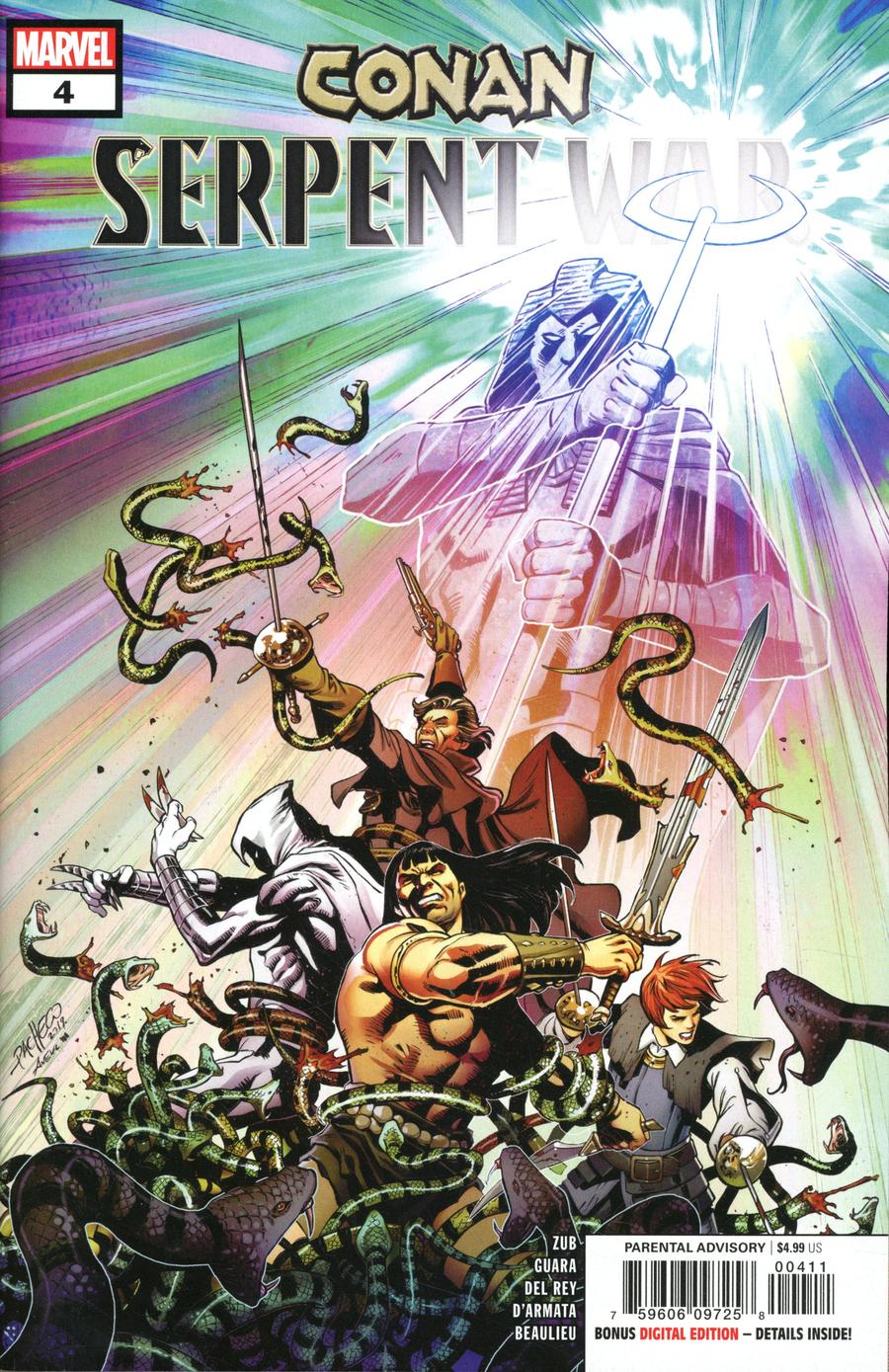 Conan Serpent War #4 Cover A Regular Carlos Pacheco Cover