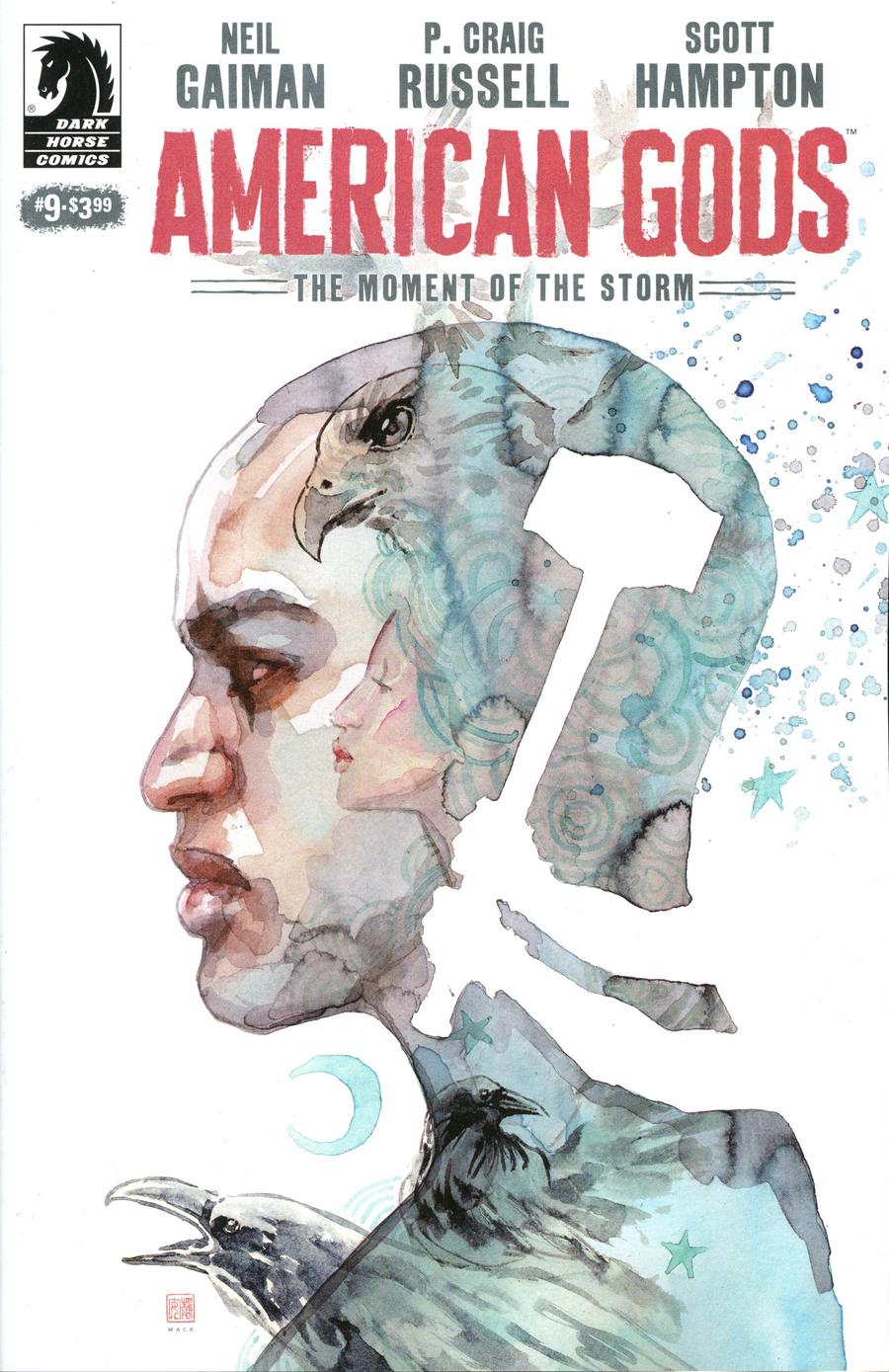 American Gods Moment Of The Storm #9 Cover B Variant David Mack Cover