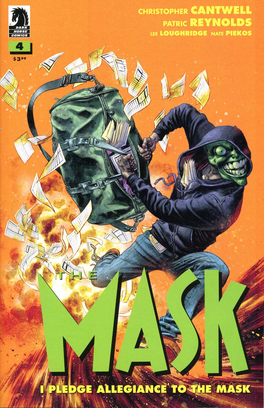 Mask I Pledge Allegiance To The Mask #4 Cover B Variant Duncan Fegredo Cover