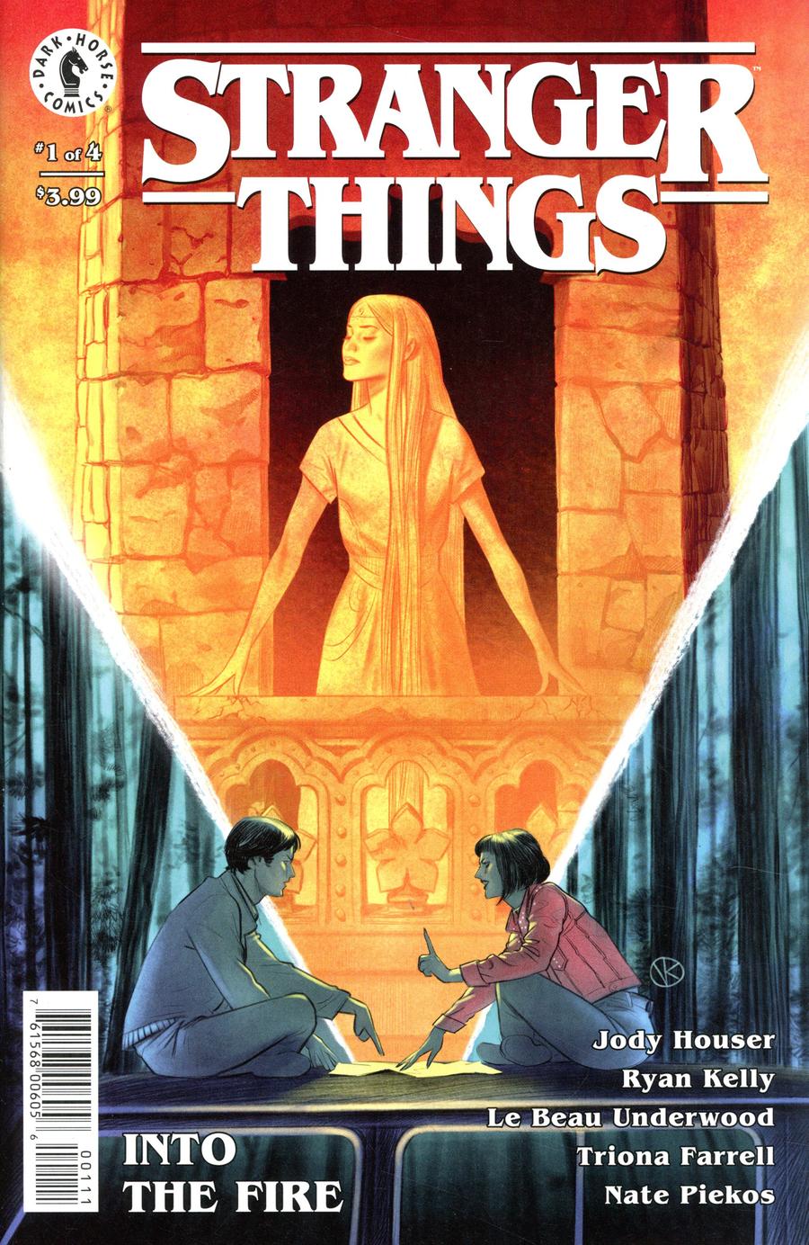 Stranger Things Into The Fire #1 Cover A Regular Viktor Kalvachev Cover