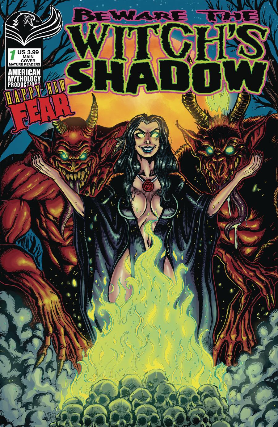 Beware The Witchs Shadow Happy New Fear #1 Cover A Regular Puis Calzada Cover