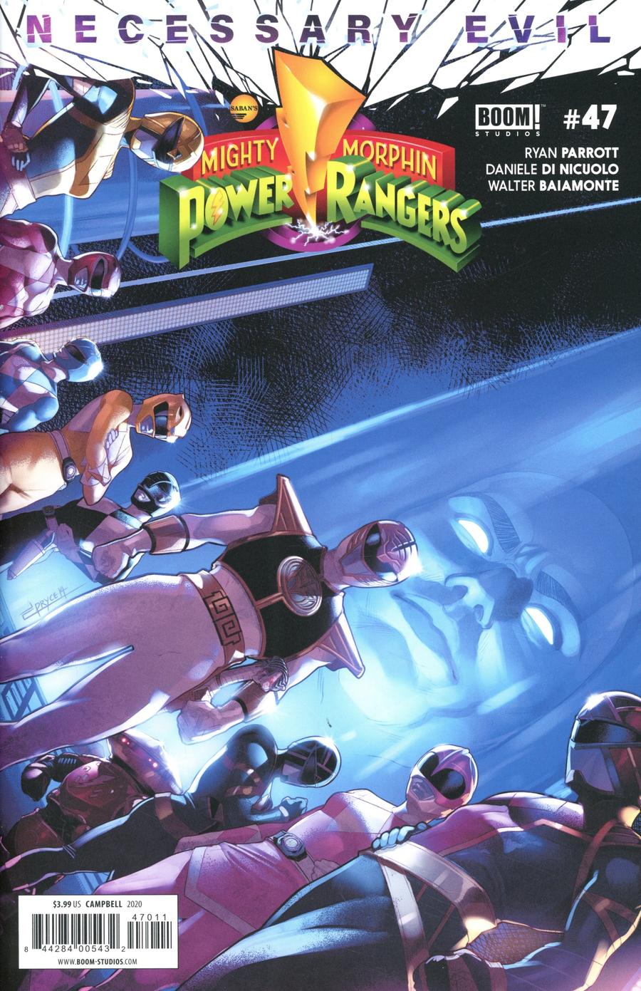 Mighty Morphin Power Rangers (BOOM Studios) #47 Cover A Regular Jamal Campbell Cover