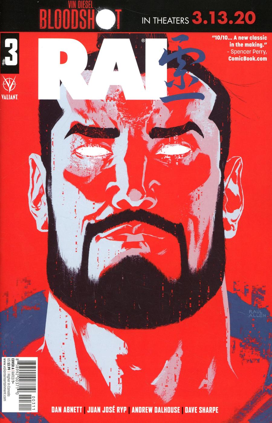 Rai Vol 3 #3 Cover A Regular Raul Allen Cover