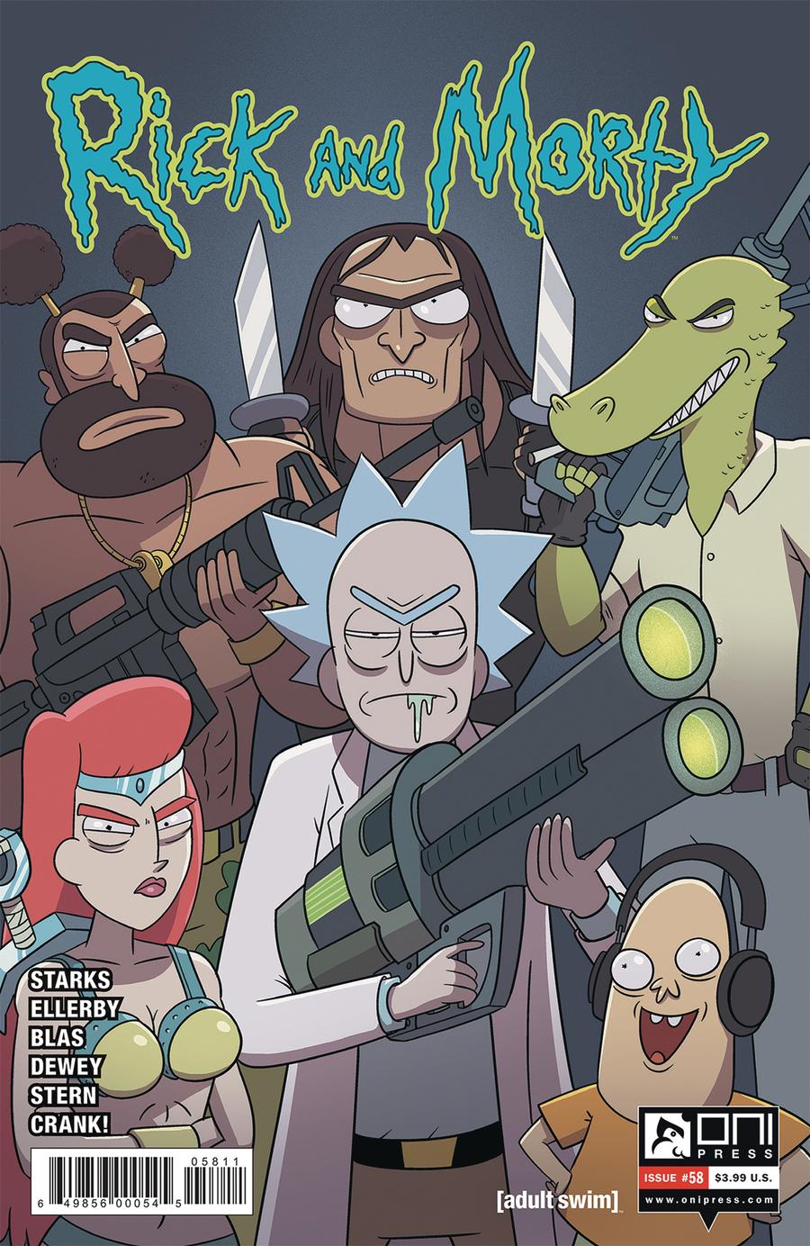 Rick And Morty #58 Cover A Regular Marc Ellerby & Sarah Stern Cover