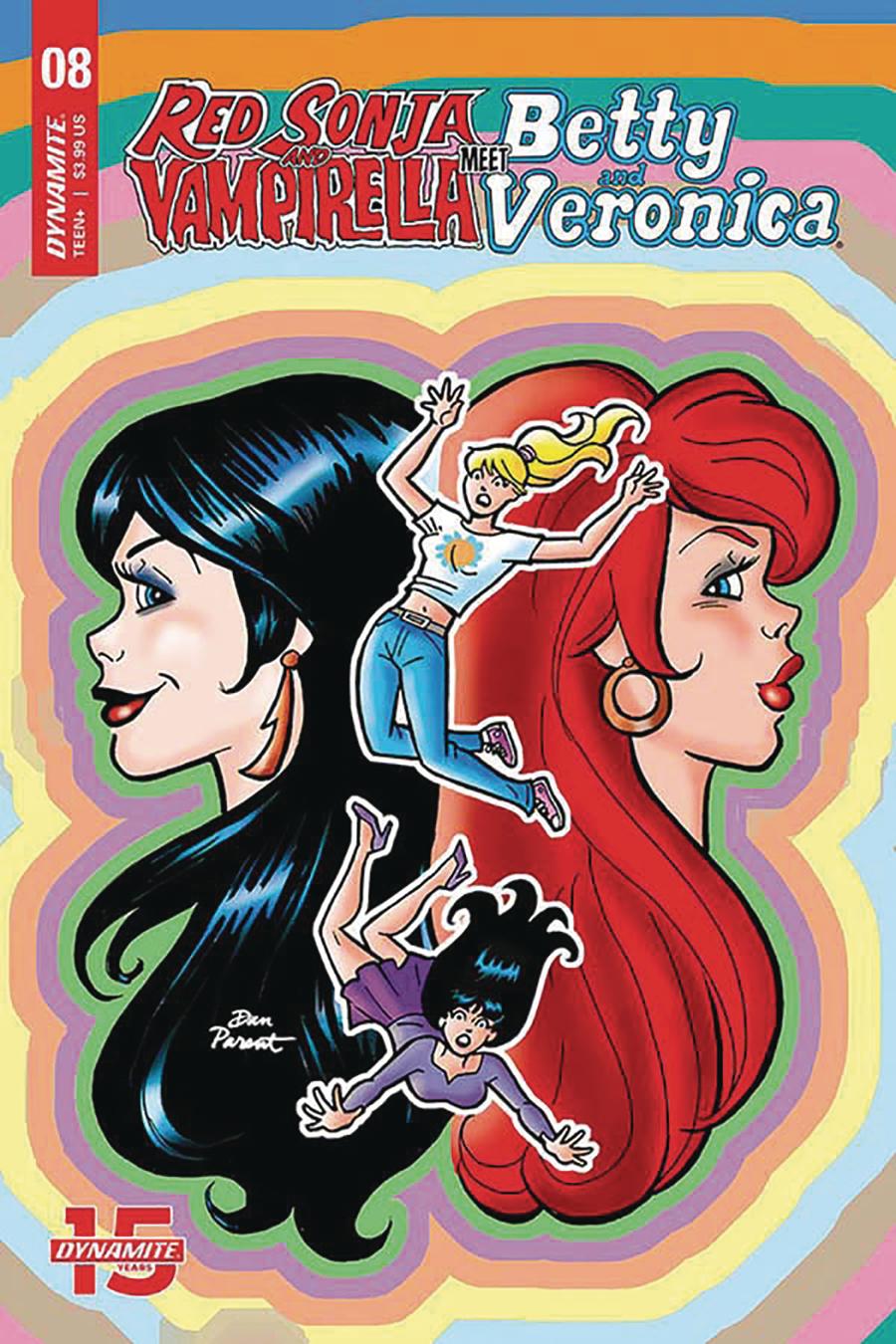 Red Sonja And Vampirella Meet Betty And Veronica #8 Cover D Variant Dan Parent Cover