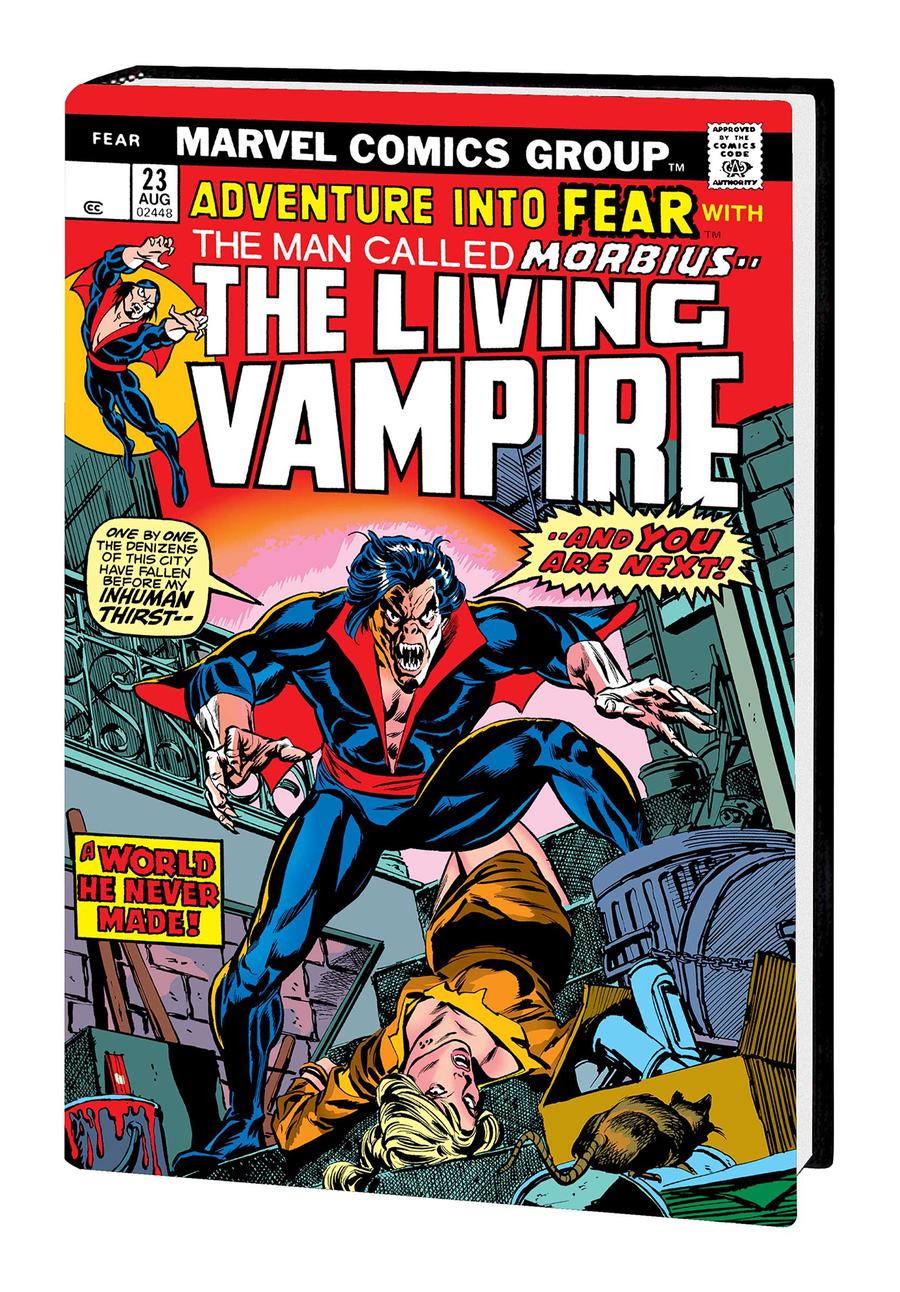 Morbius The Living Vampire Omnibus HC Direct Market Variant Cover