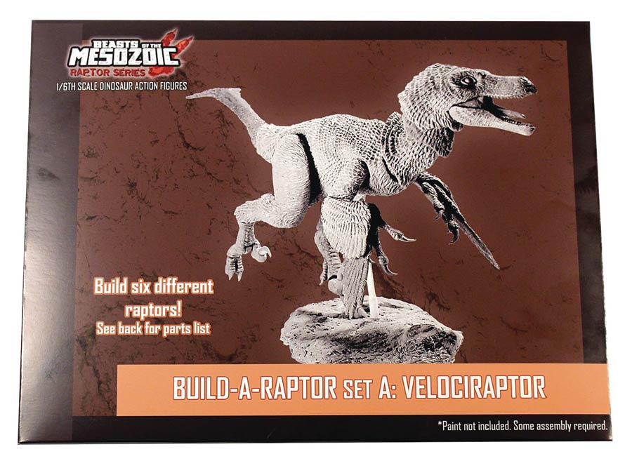 Beasts Of The Mesozoic Raptor Series Build-A-Raptor 1/6 Scale Action Figure Set A