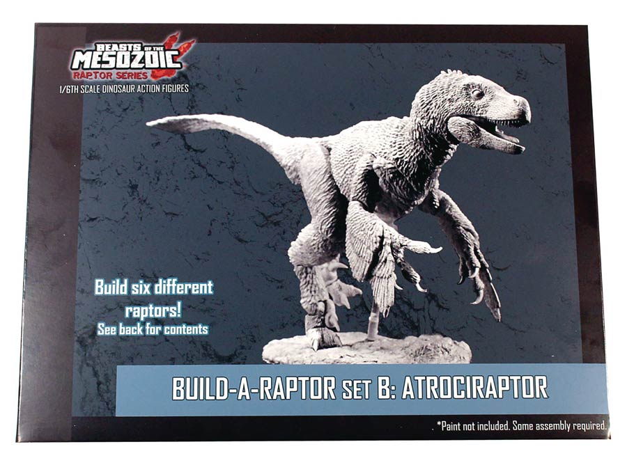 Beasts Of The Mesozoic Raptor Series Build-A-Raptor 1/6 Scale Action Figure Set B