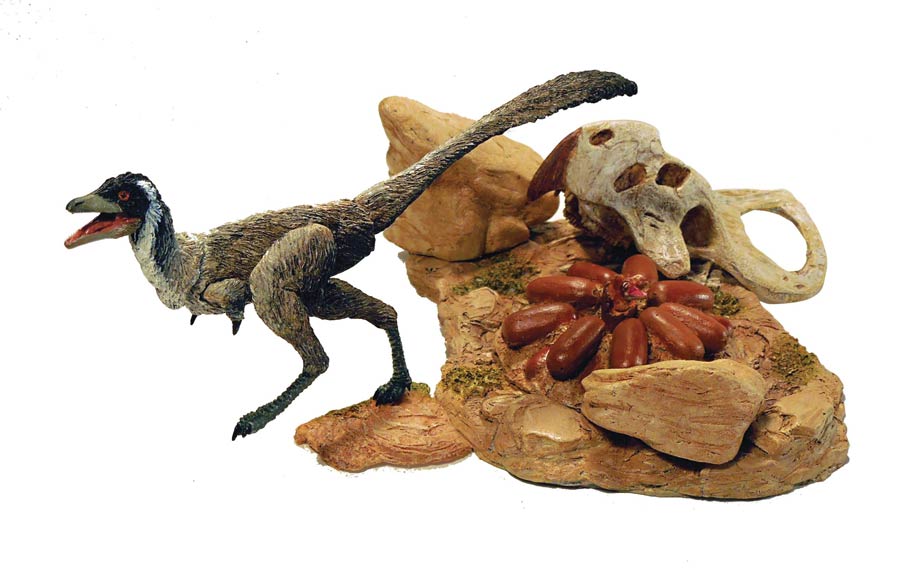 Beasts Of The Mesozoic Raptor Series Desert Mononykus Accessory Set