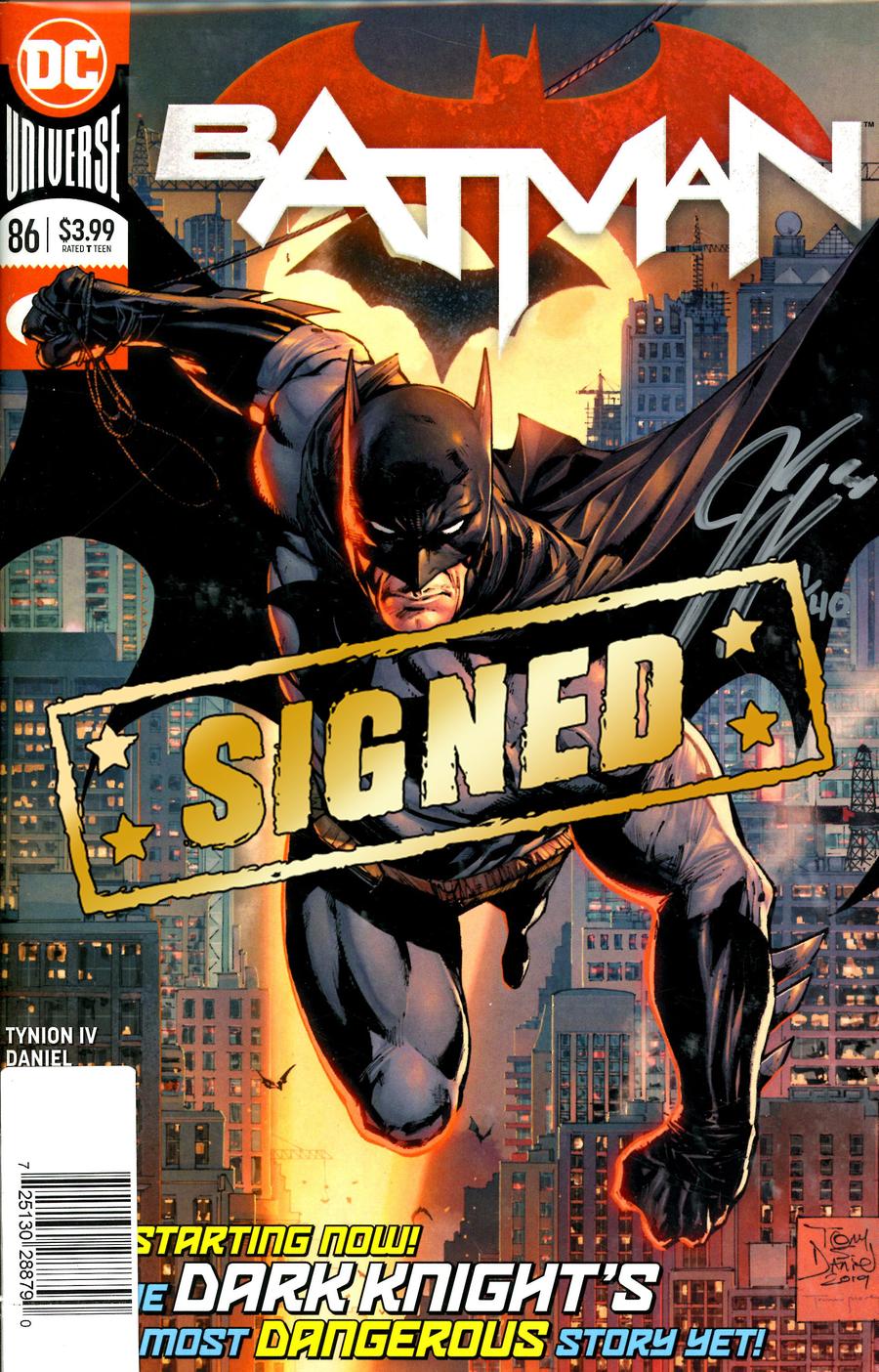 Batman Vol 3 #86 Cover C DF Signed By James Tynion IV - Midtown Comics