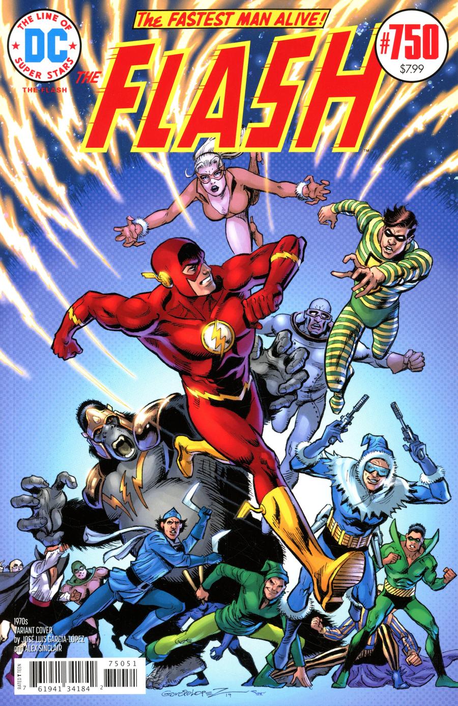 Flash Vol 5 #750 Cover E Variant Jose Luis Garcia-Lopez 1970s Cover