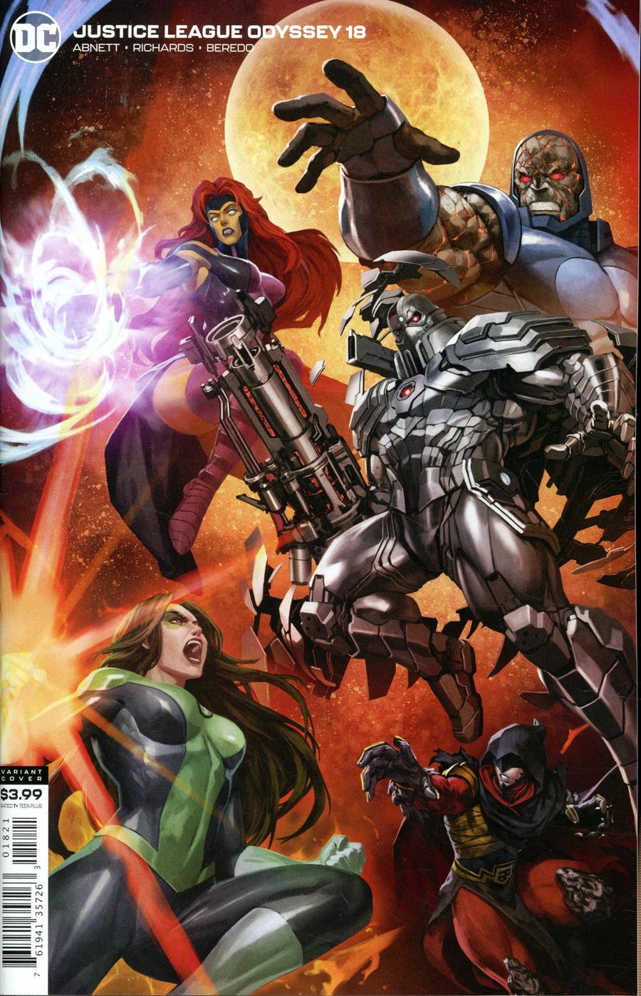 Justice League Odyssey #18 Cover B Variant Skan Cover