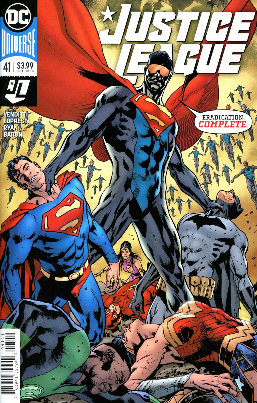 Justice League Vol 4 #41 Cover A Regular Bryan Hitch Cover