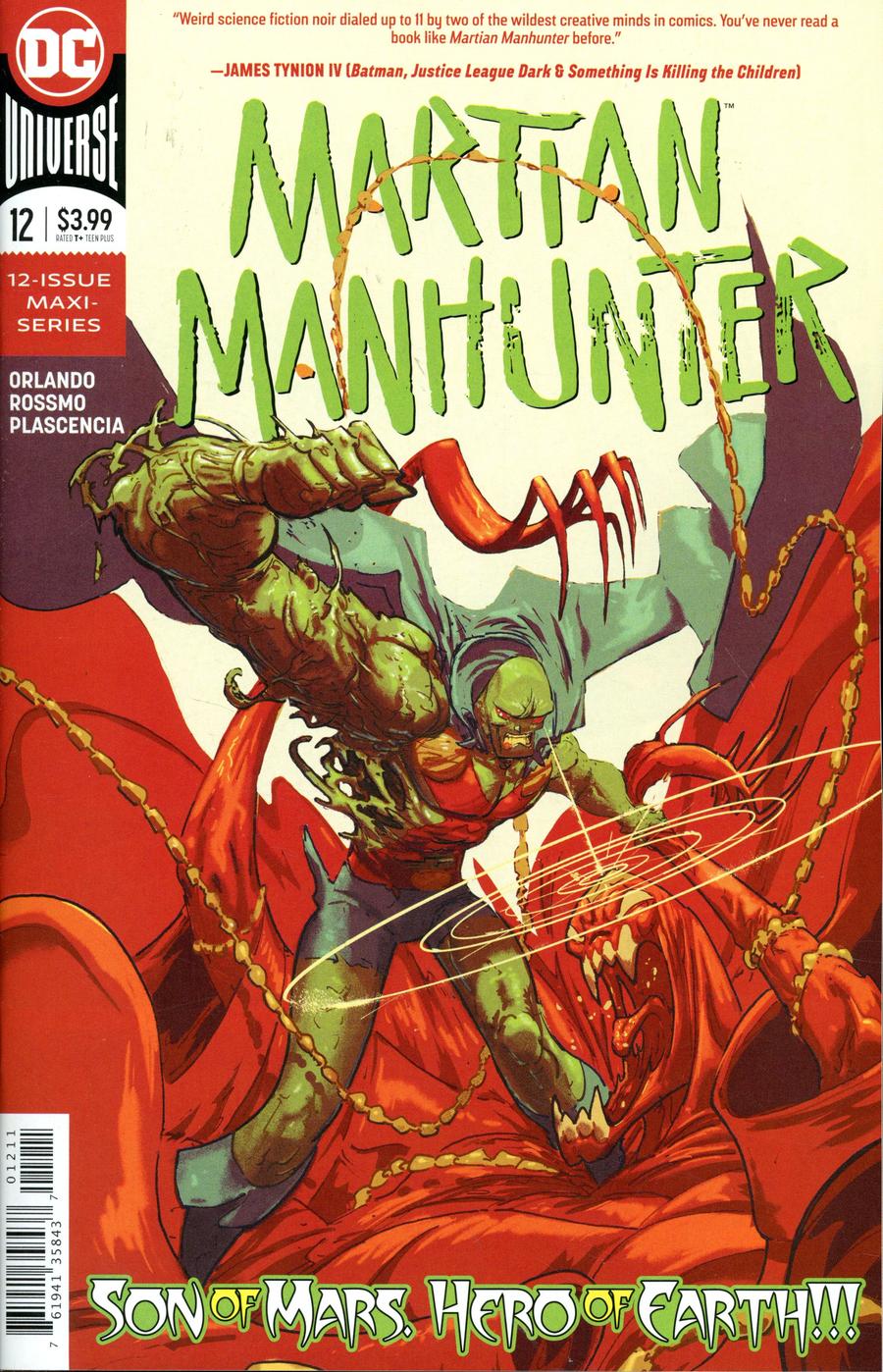 Martian Manhunter Vol 5 #12 Cover A Regular Riley Rossmo Cover