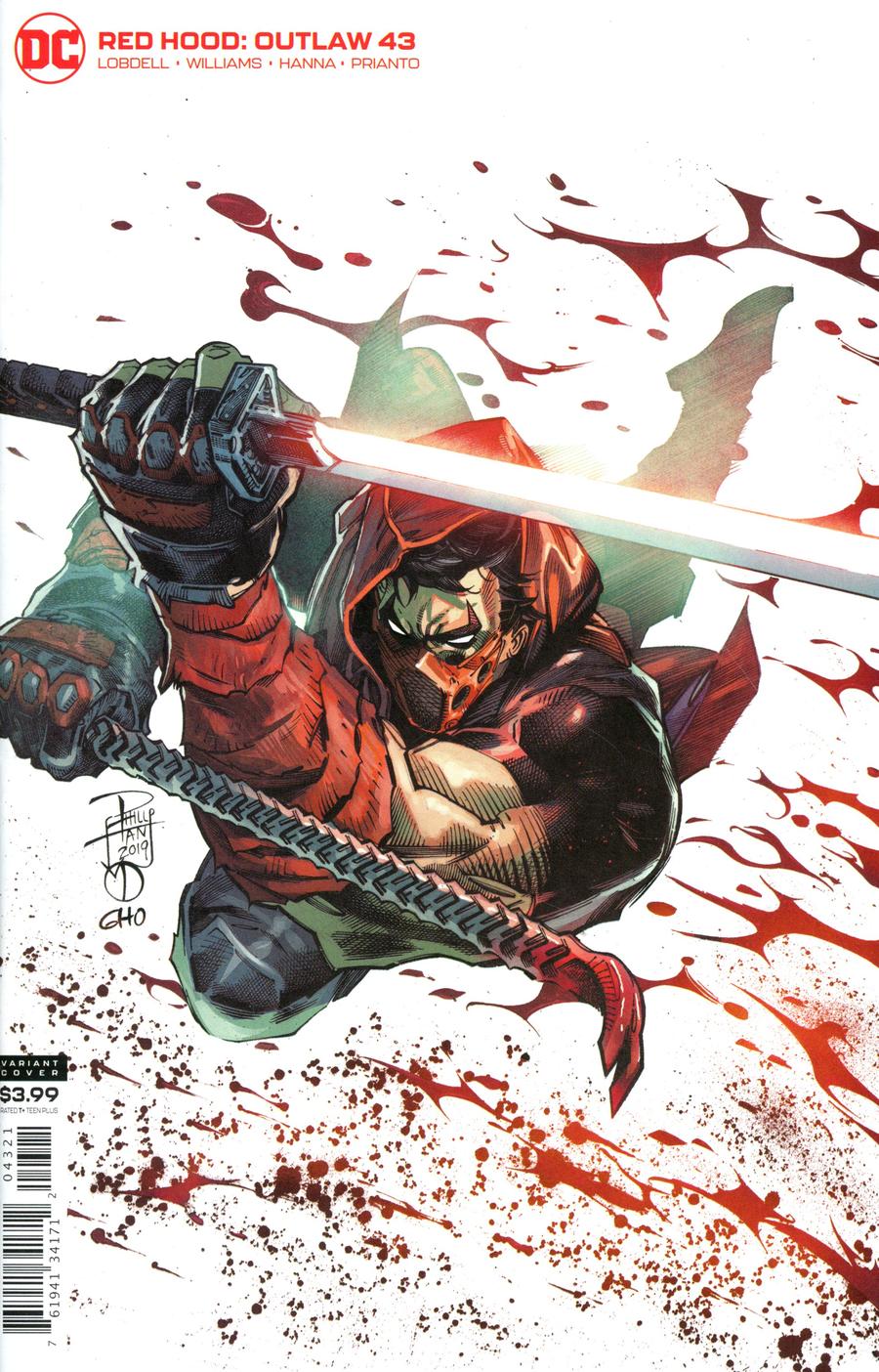 Red Hood Outlaw #43 Cover B Variant Philip Tan & Marc Deering Cover