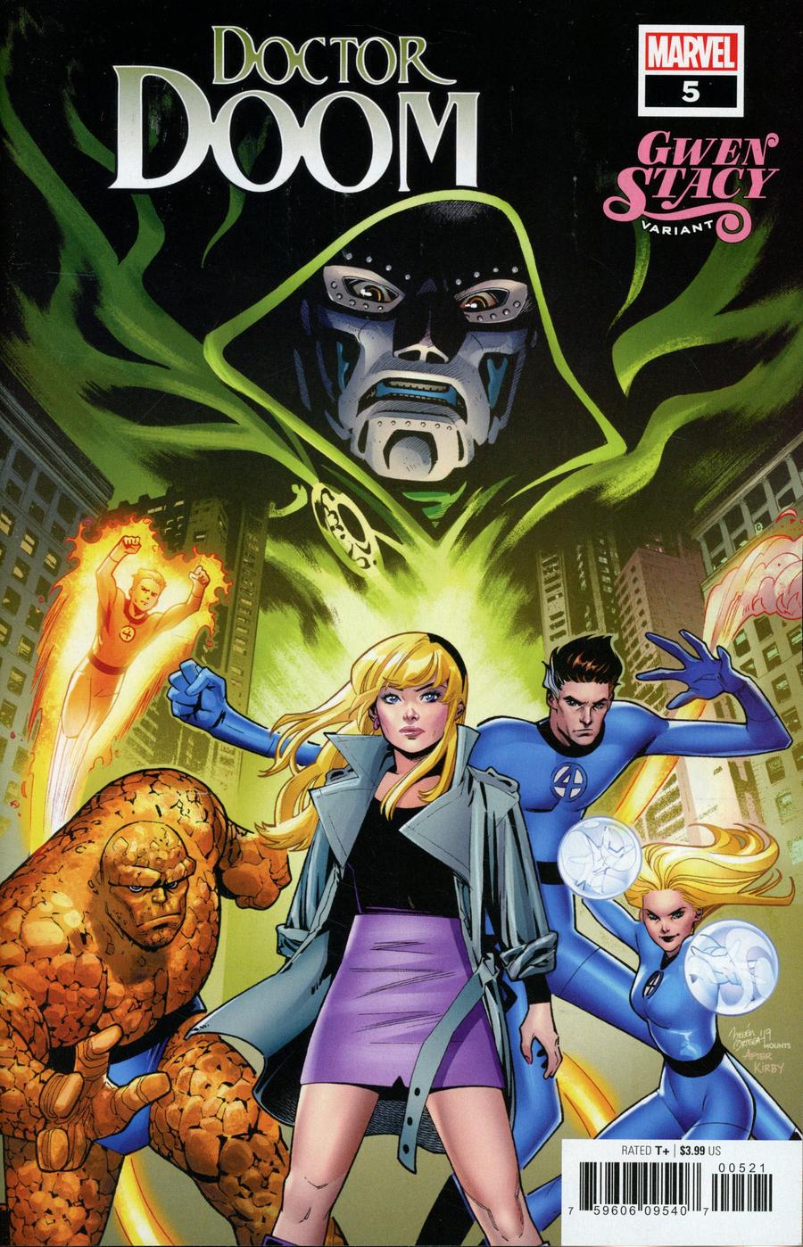 Doctor Doom #5 Cover B Variant Belen Ortega Gwen Stacy Cover