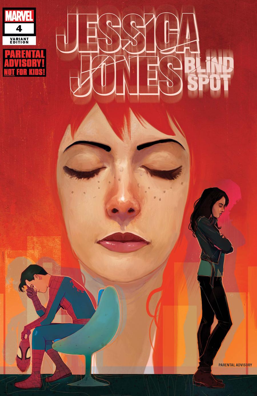 Jessica Jones Blind Spot #4 Cover B Variant Martin Simmonds Cover