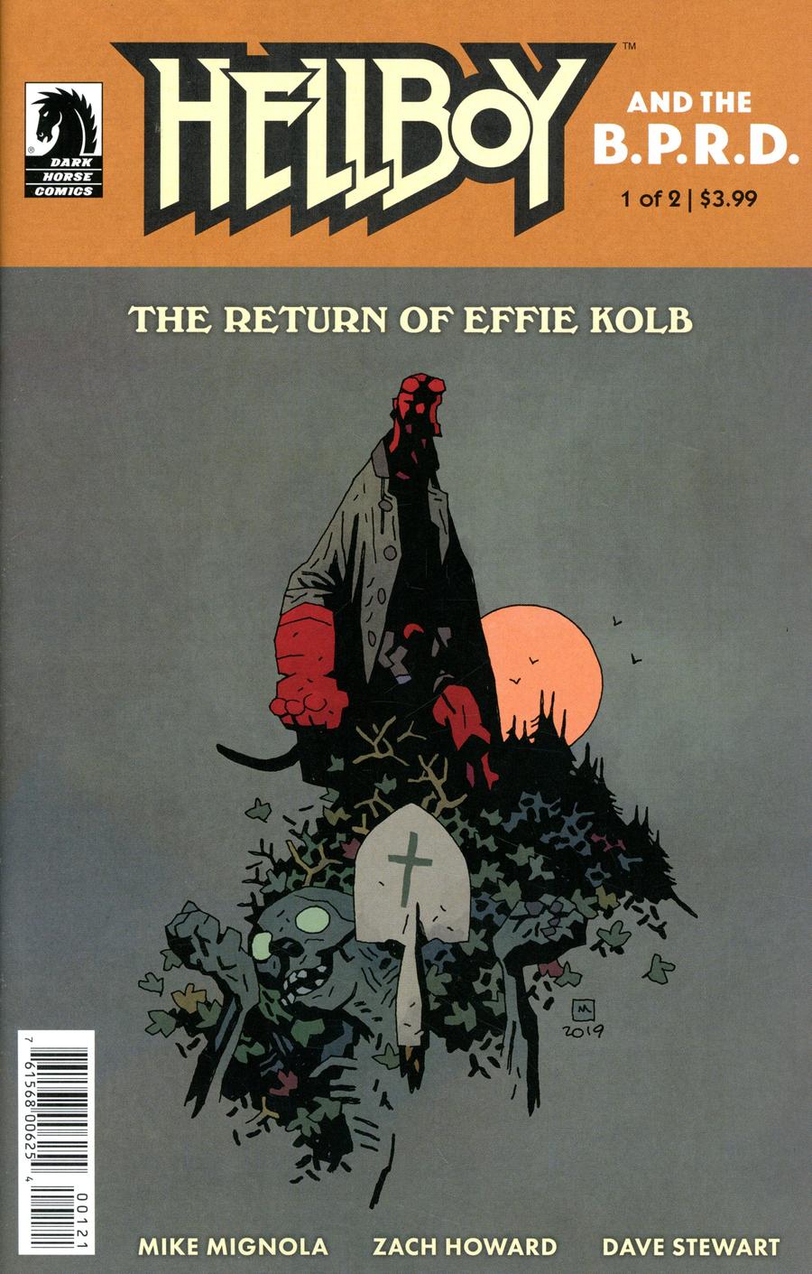 Hellboy And The BPRD Return Of Effie Kolb #1 Cover B Variant Mike Mignola Cover