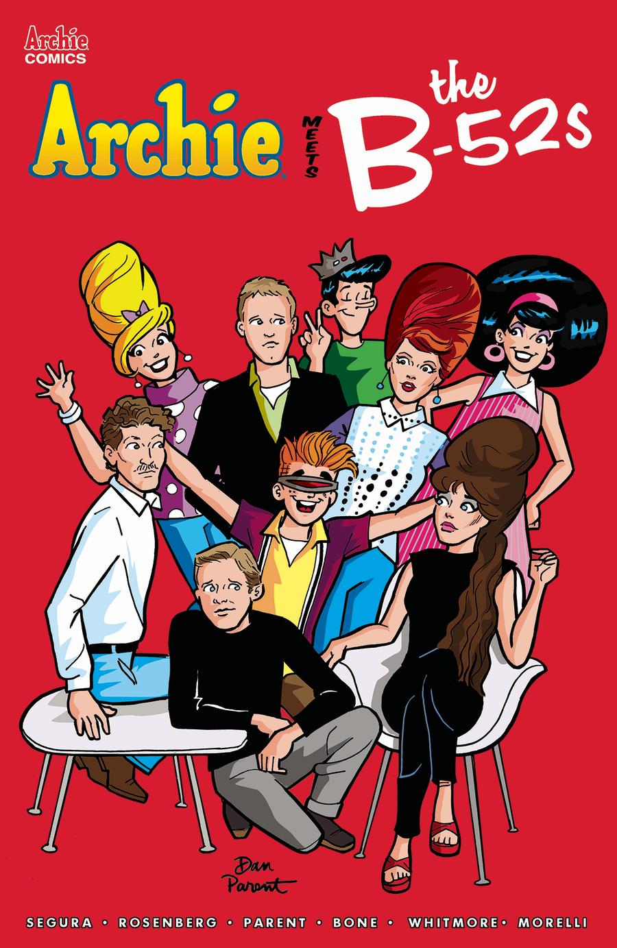 Archie Meets The B-52s #1 Cover A Regular Dan Parent Cover