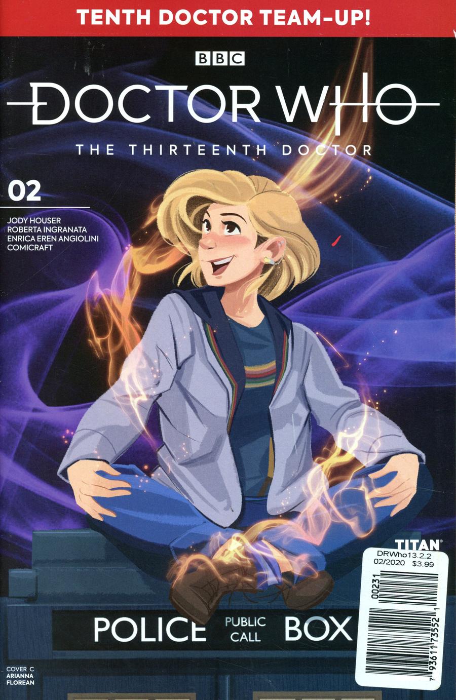 Doctor Who 13th Doctor Season 2 #2 Cover C Variant Andrew Pepoy Cover