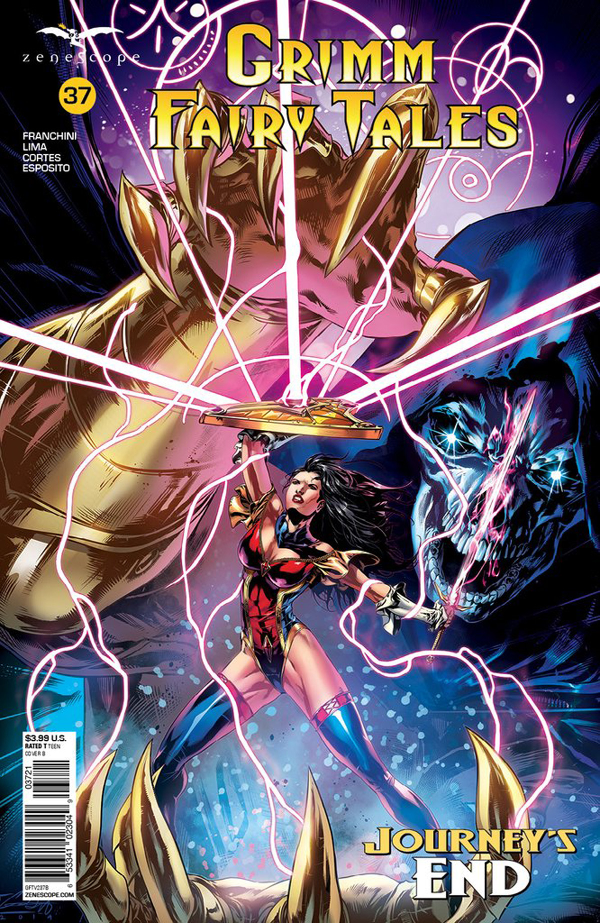 Grimm Fairy Tales Vol 2 #37 Cover B Caanan White