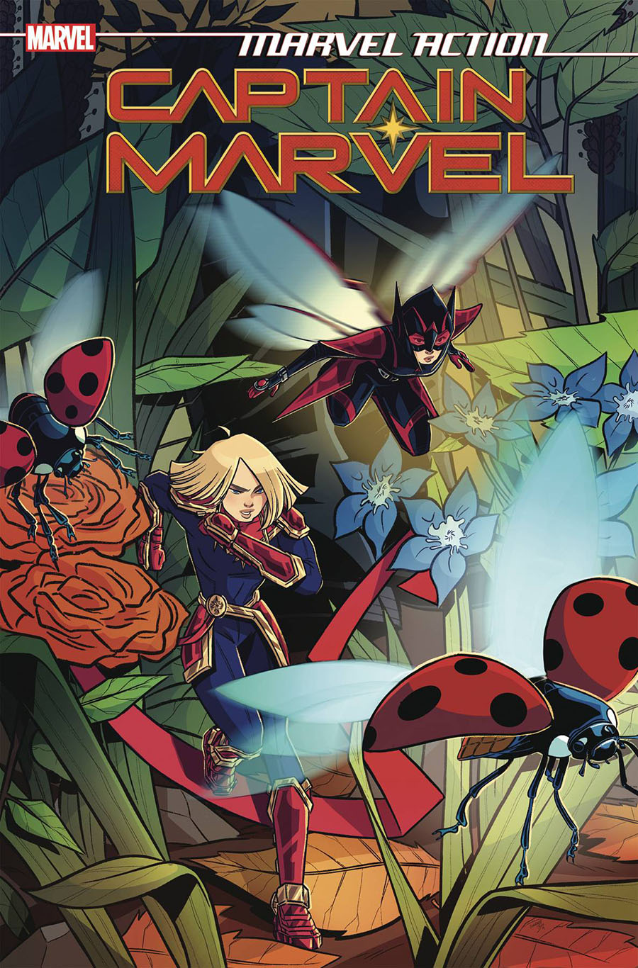 Marvel Action Captain Marvel #5 Cover A Regular Sweeney Boo Cover