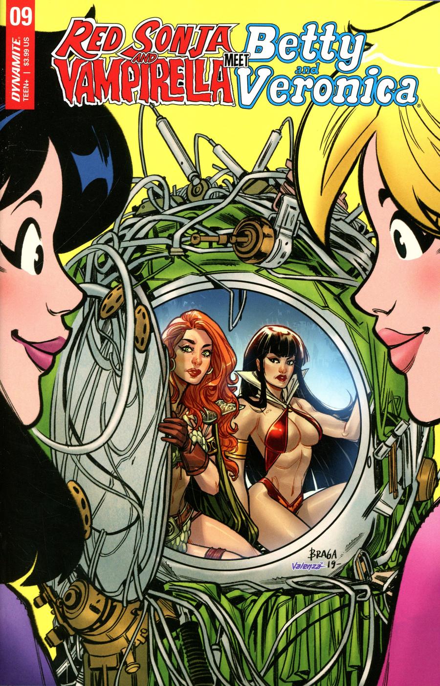 Red Sonja And Vampirella Meet Betty And Veronica #9 Cover C Variant Laura Braga Cover