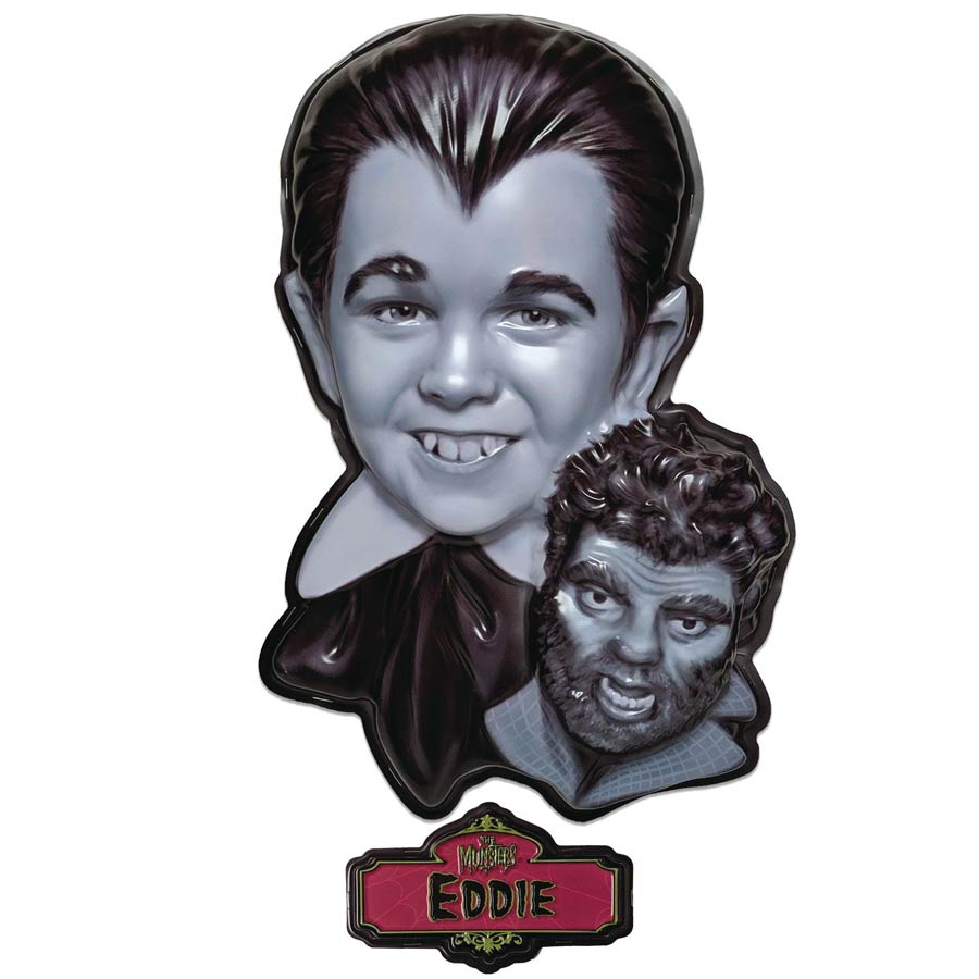 Munsters Plastic Mask Wall Decor - Eddie Munster