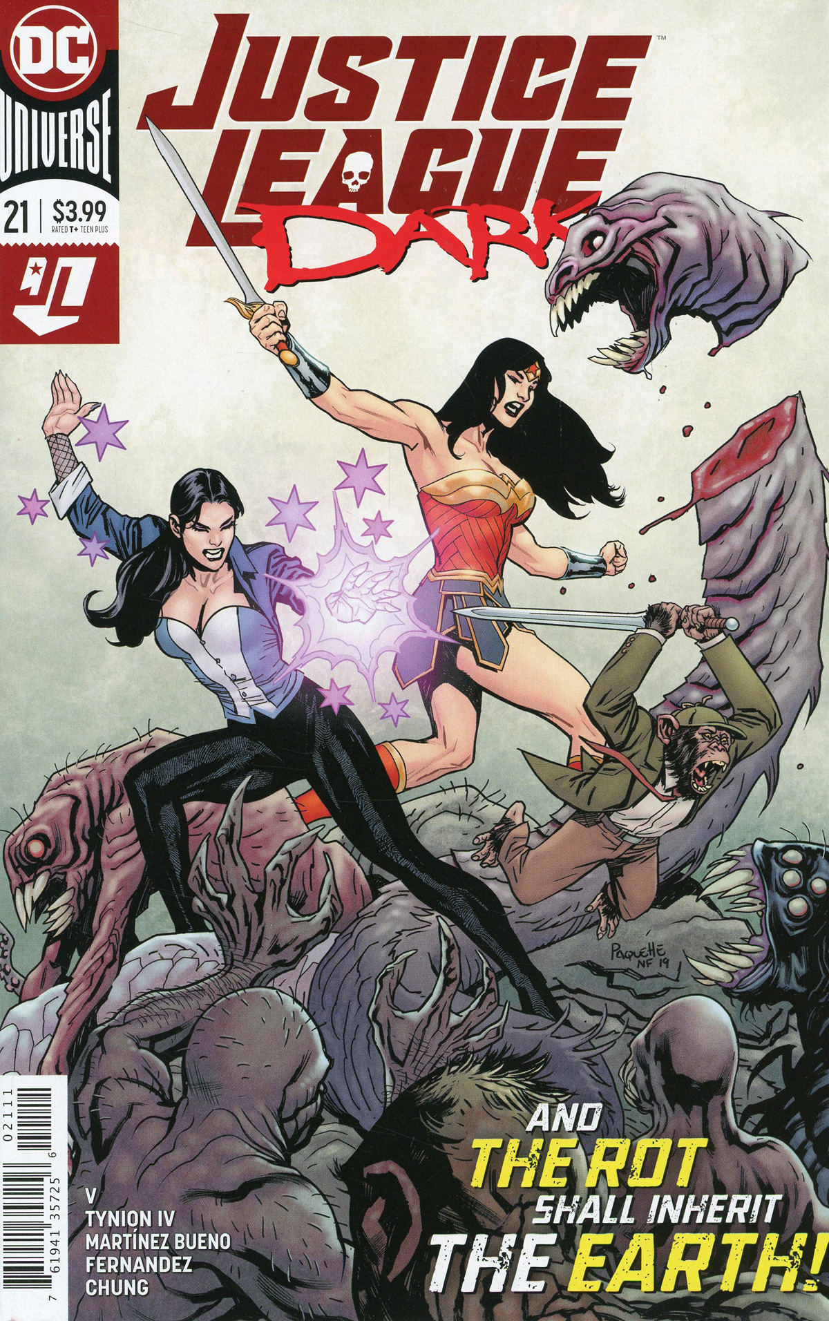 Justice League Dark Vol 2 #21 Cover A Regular Yanick Paquette Cover