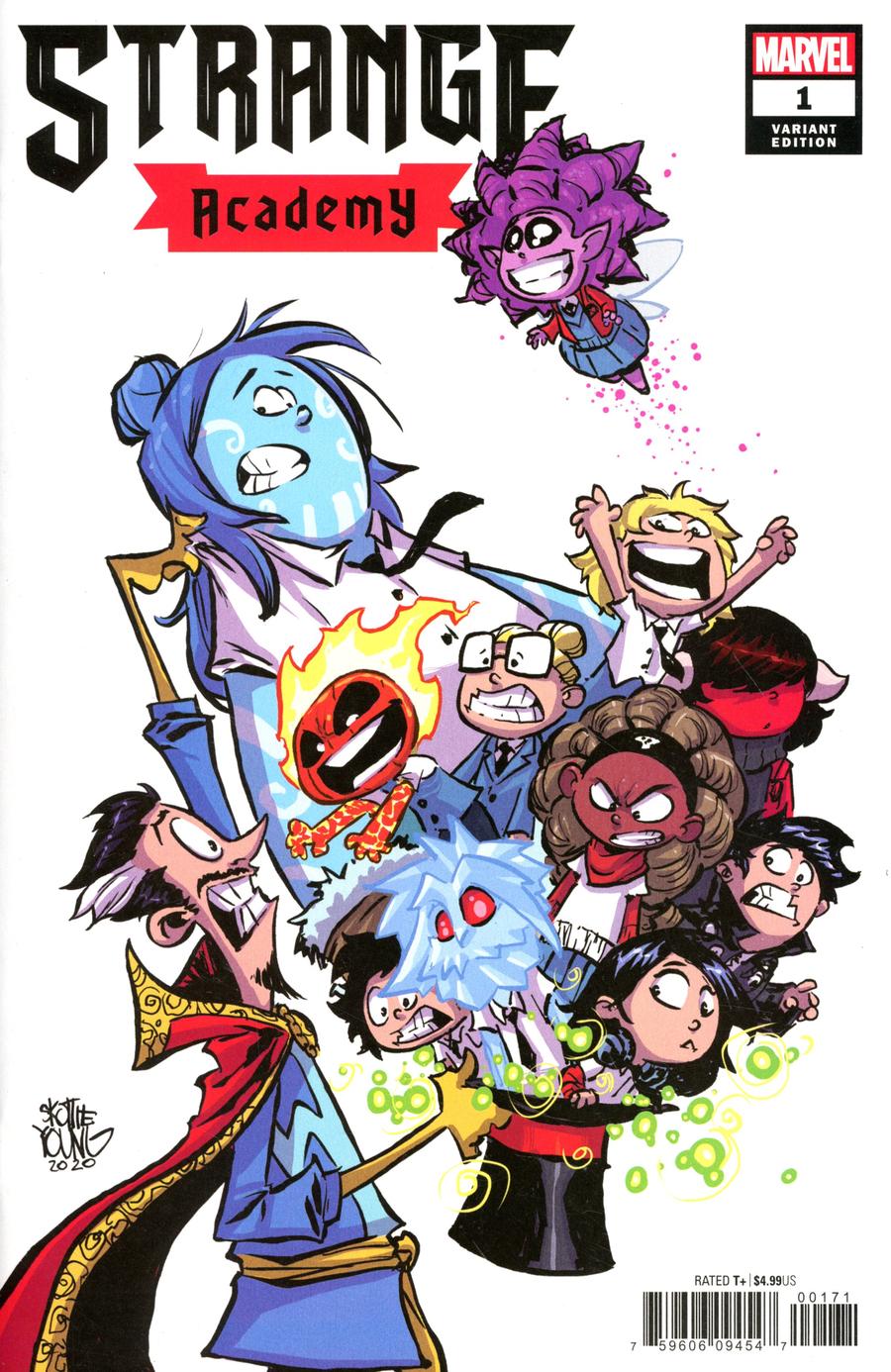 Strange Academy #1 Cover E Variant Skottie Young Cover