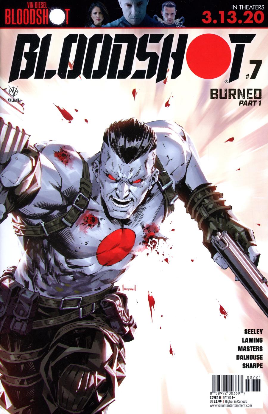 Bloodshot Vol 4 #7 Cover B Variant Kael Ngu Cover