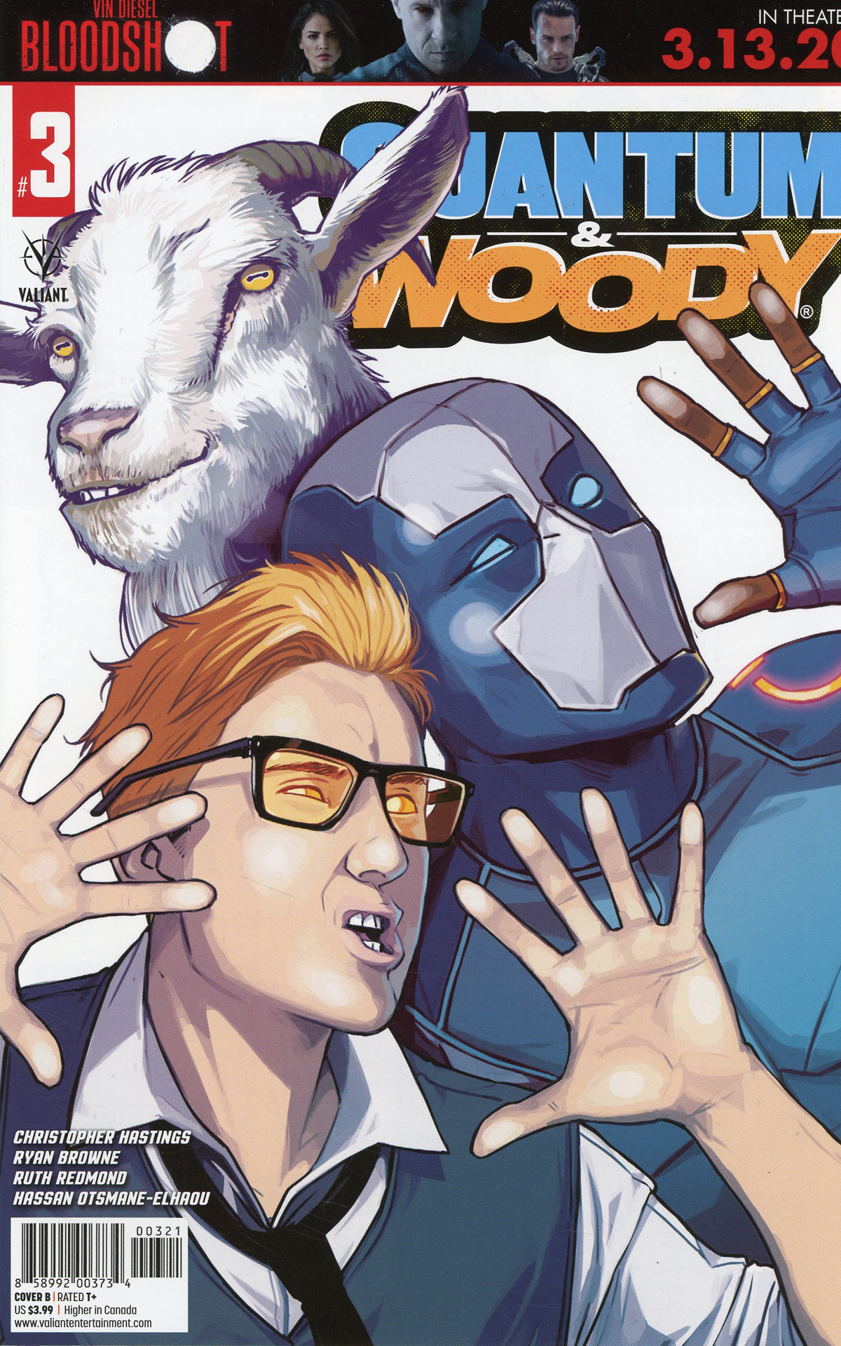 Quantum & Woody Vol 5 #3 Cover B Variant Caspar Wijngaard Cover